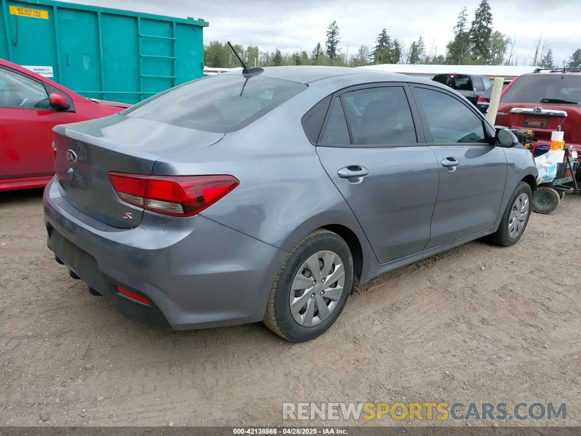 4 Фотография поврежденного автомобиля 3KPA24ABXKE173427 KIA RIO 2019