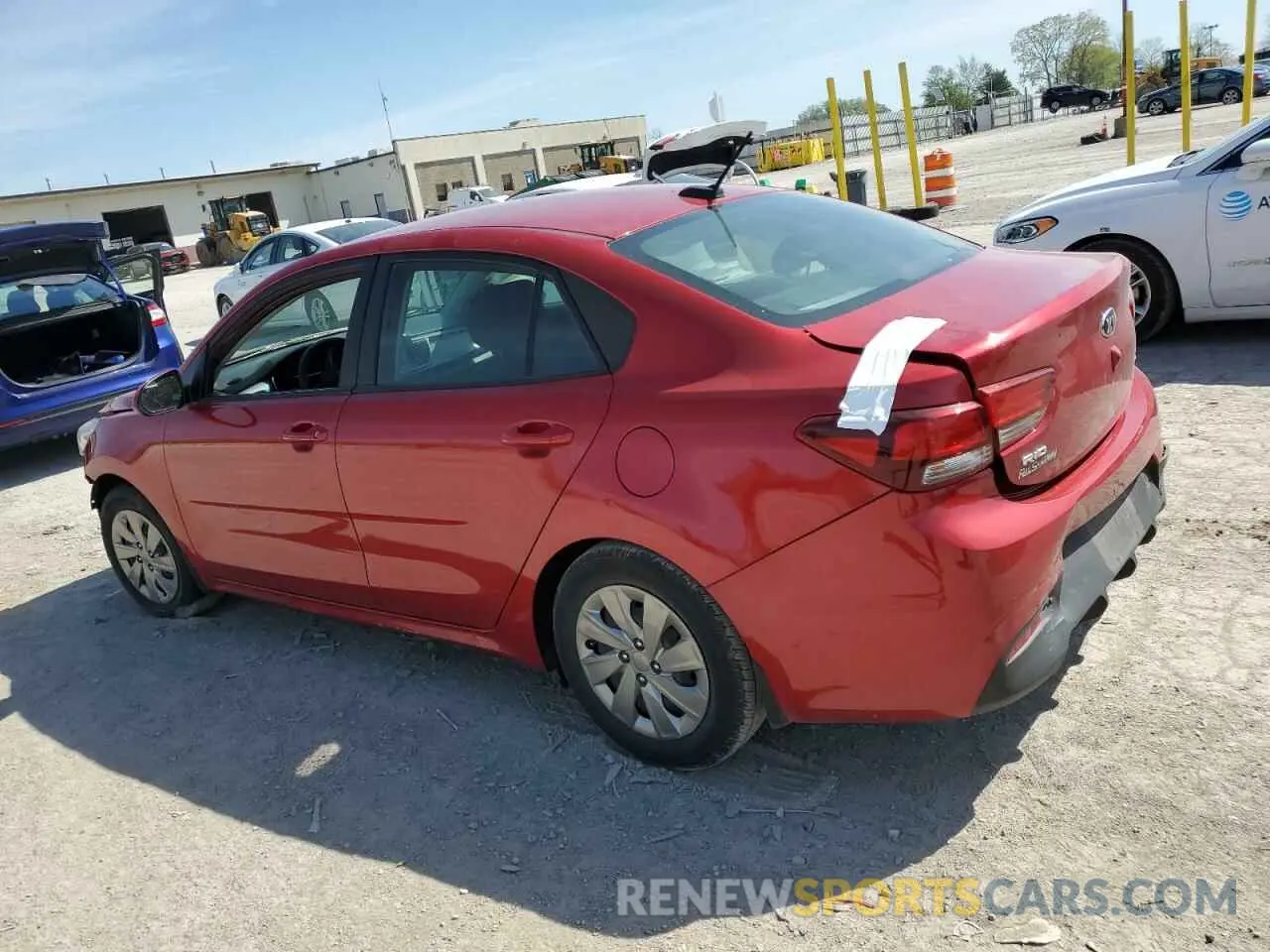 2 Фотография поврежденного автомобиля 3KPA24ABXKE207592 KIA RIO 2019