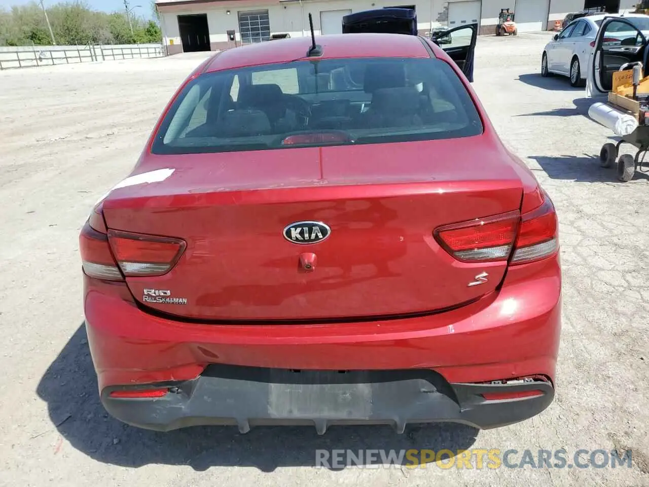 6 Фотография поврежденного автомобиля 3KPA24ABXKE207592 KIA RIO 2019