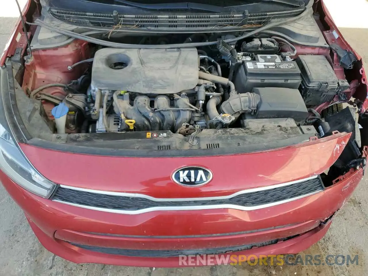 11 Photograph of a damaged car 3KPA24ABXKE214302 KIA RIO 2019
