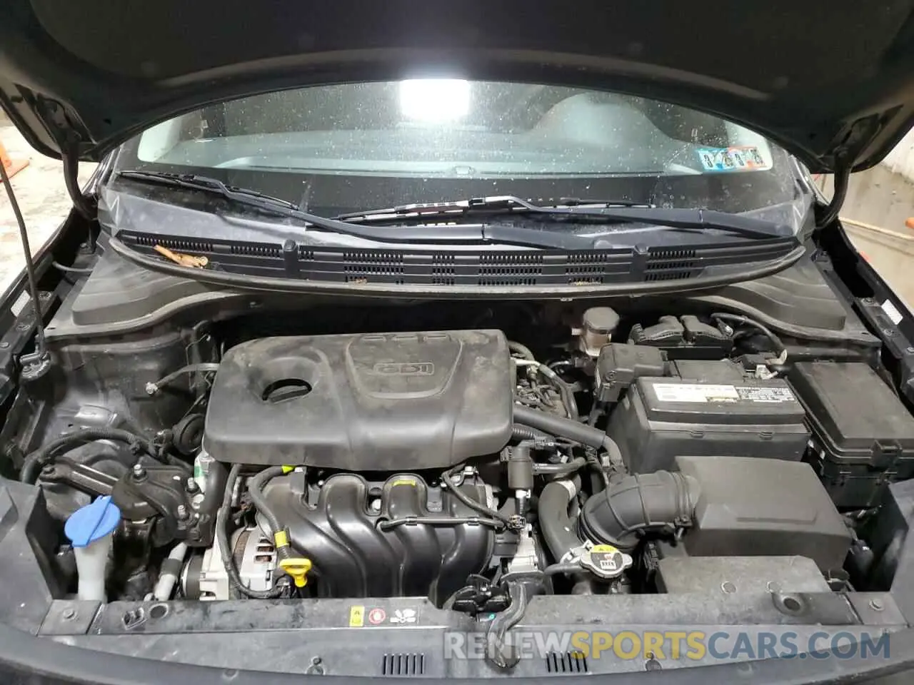 11 Photograph of a damaged car 3KPA24ABXKE218284 KIA RIO 2019