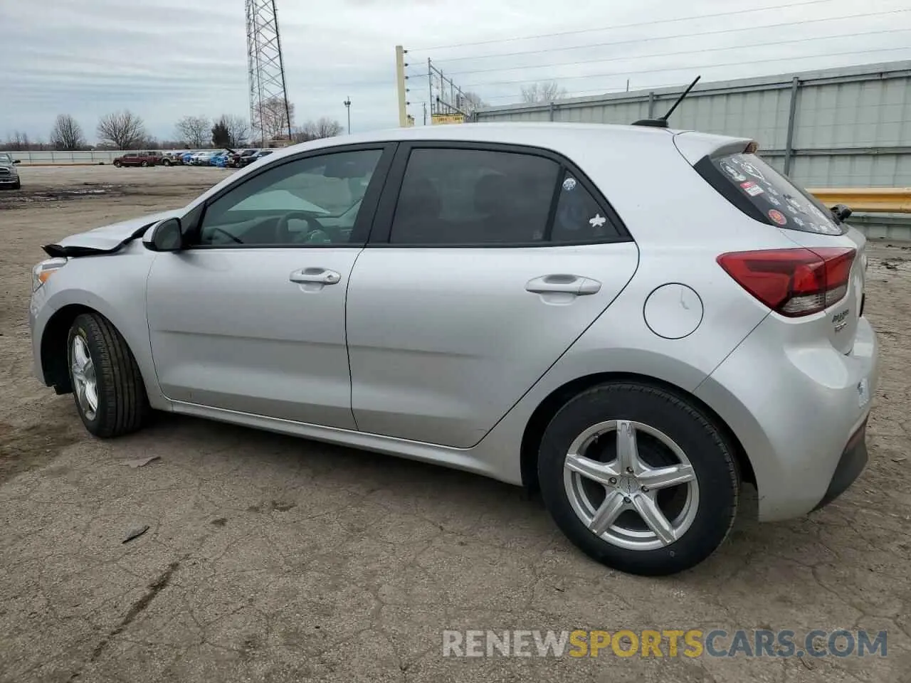 2 Photograph of a damaged car 3KPA25AB0KE176813 KIA RIO 2019