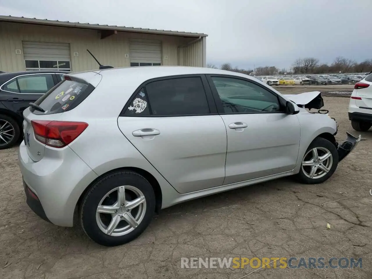 3 Photograph of a damaged car 3KPA25AB0KE176813 KIA RIO 2019