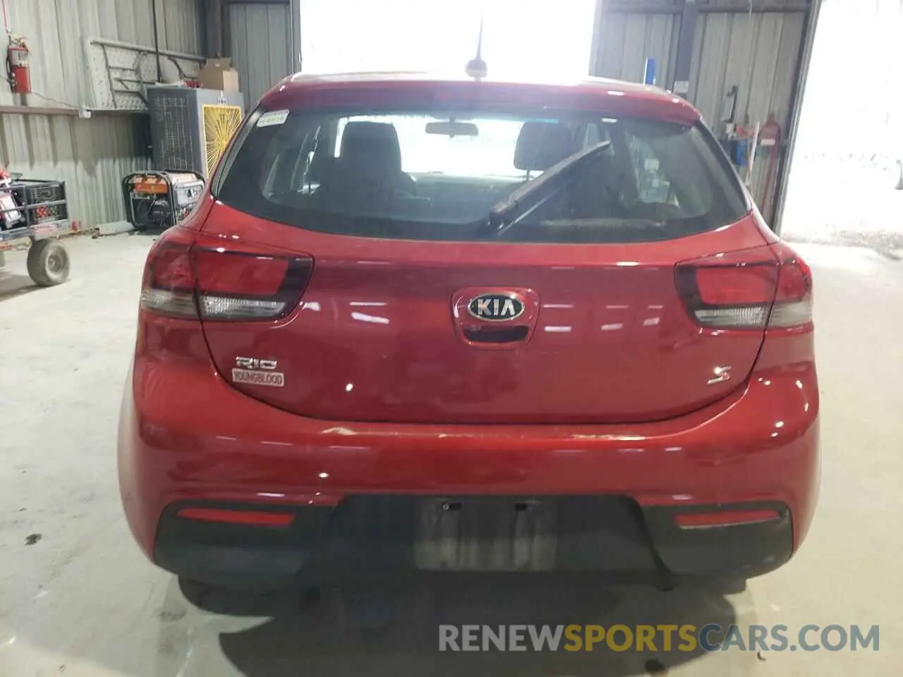 6 Photograph of a damaged car 3KPA25AB2KE225221 KIA RIO 2019