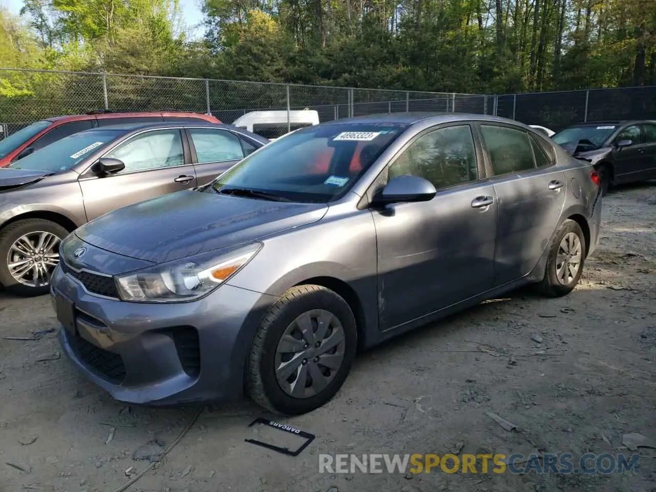 1 Фотография поврежденного автомобиля 3KPA24AD0LE261065 KIA RIO 2020
