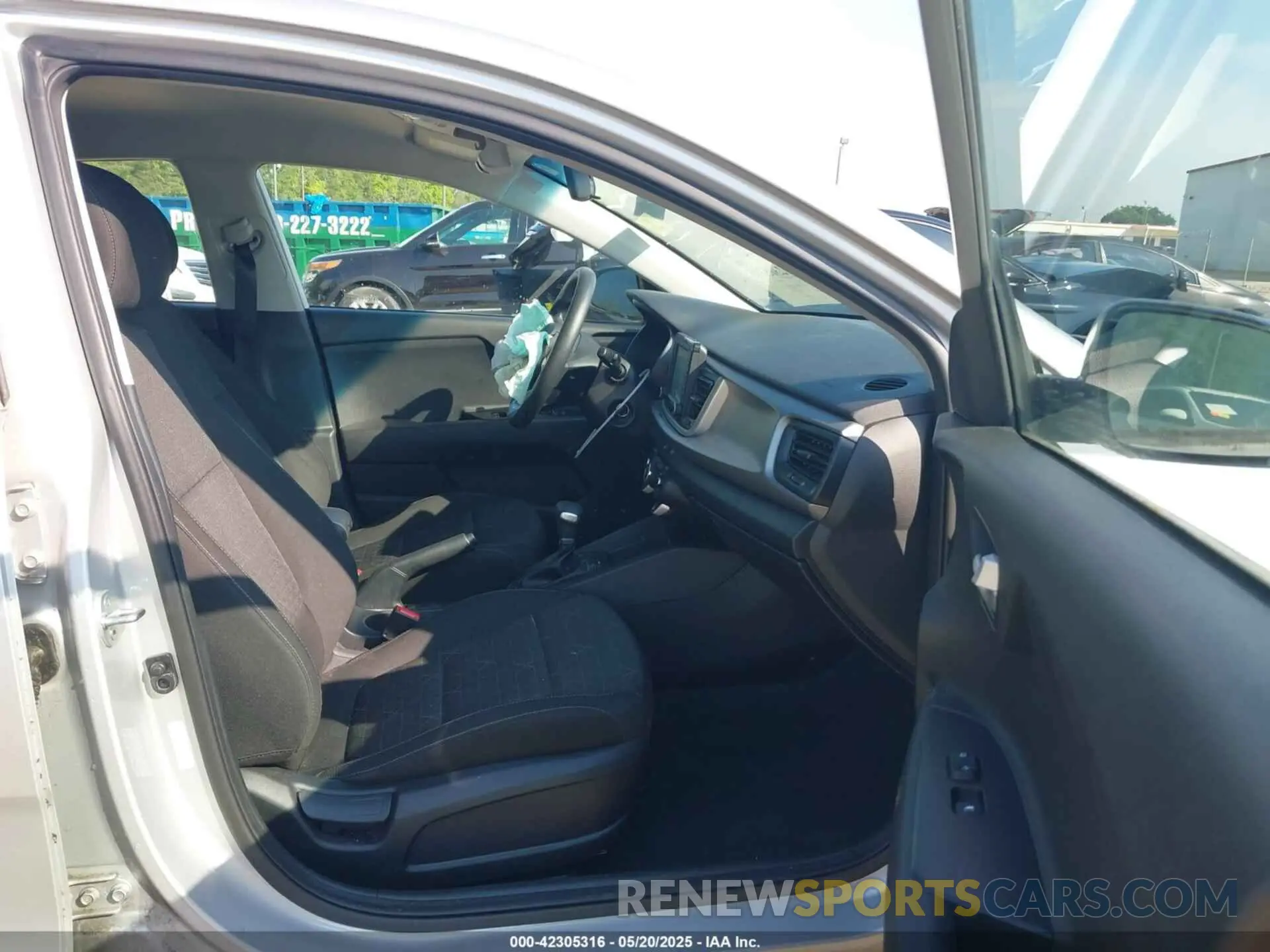 5 Photograph of a damaged car 3KPA24AD0LE286547 KIA RIO 2020