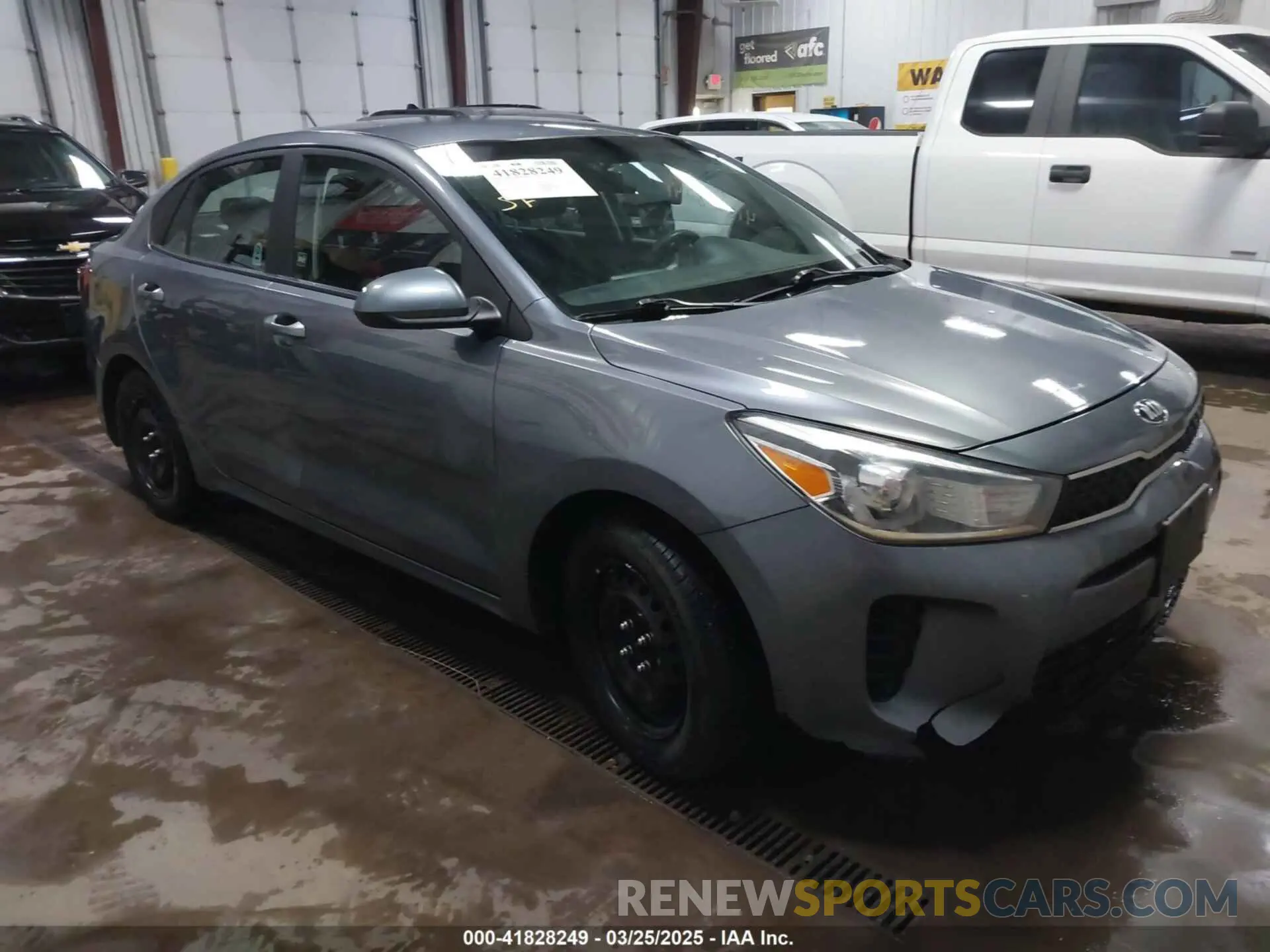 1 Photograph of a damaged car 3KPA24AD0LE322706 KIA RIO 2020