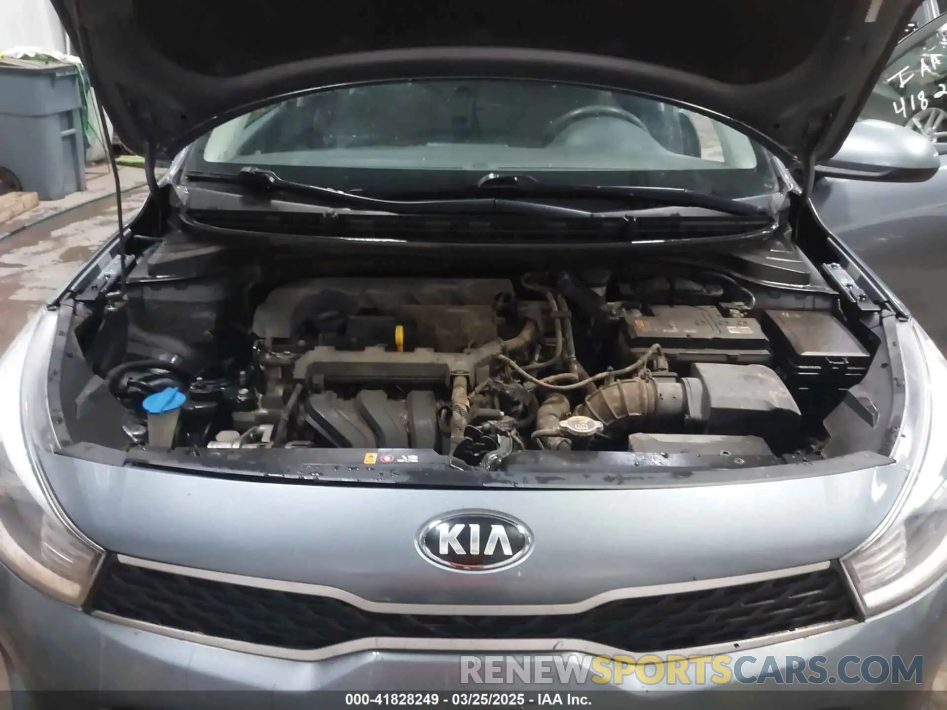 10 Photograph of a damaged car 3KPA24AD0LE322706 KIA RIO 2020