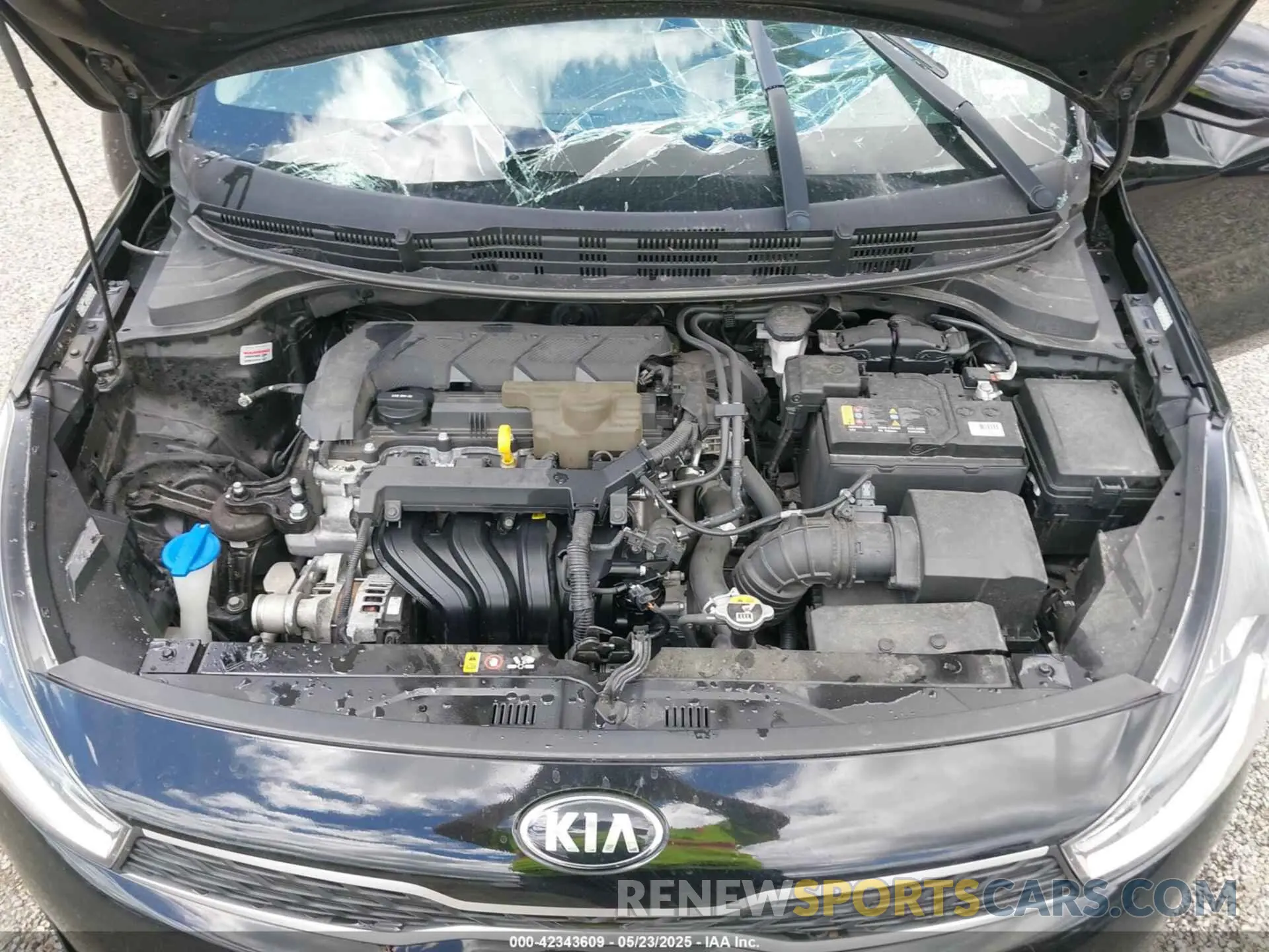 10 Photograph of a damaged car 3KPA24AD0LE355673 KIA RIO 2020