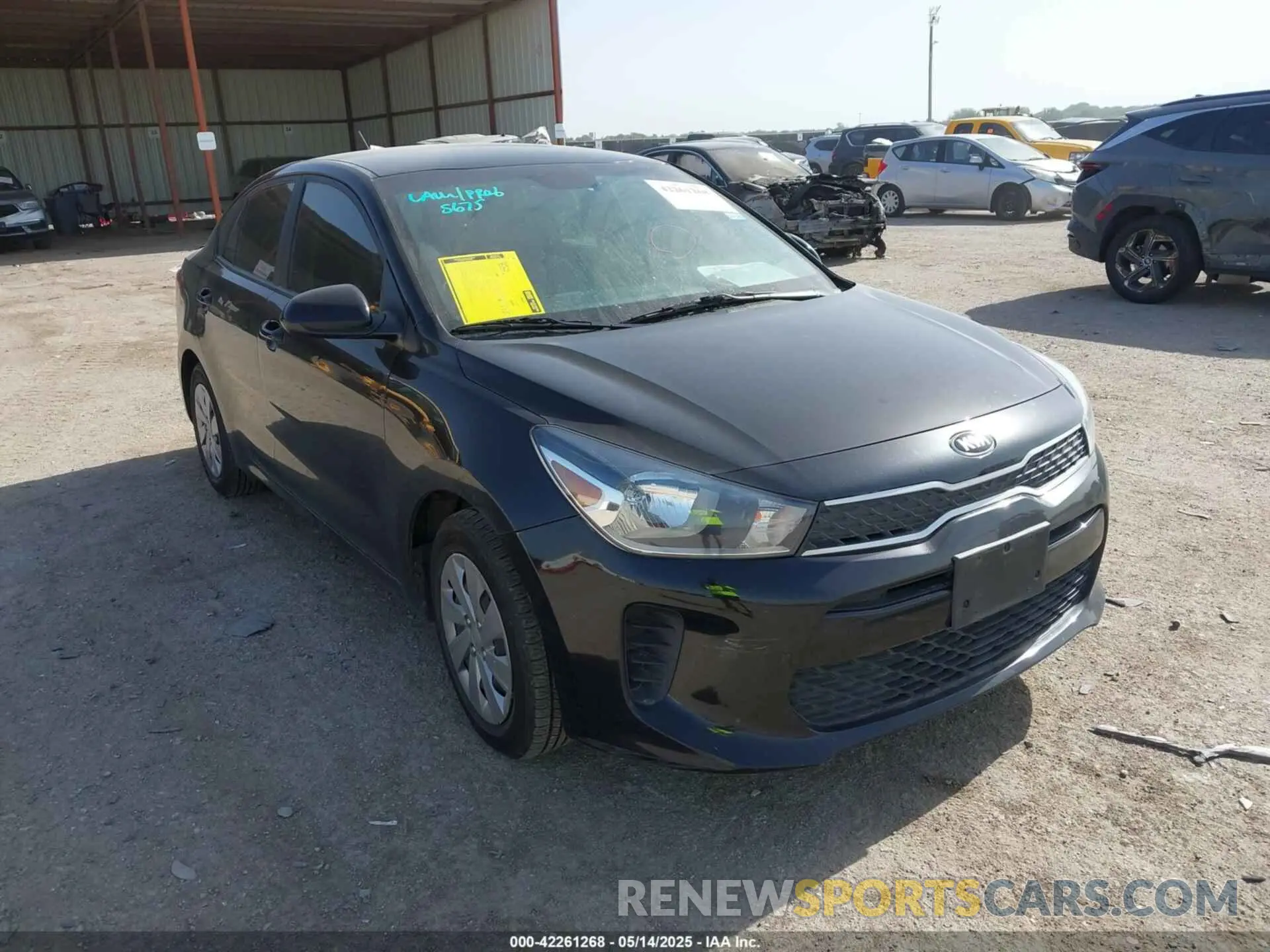 1 Фотография поврежденного автомобиля 3KPA24AD0LE362753 KIA RIO 2020