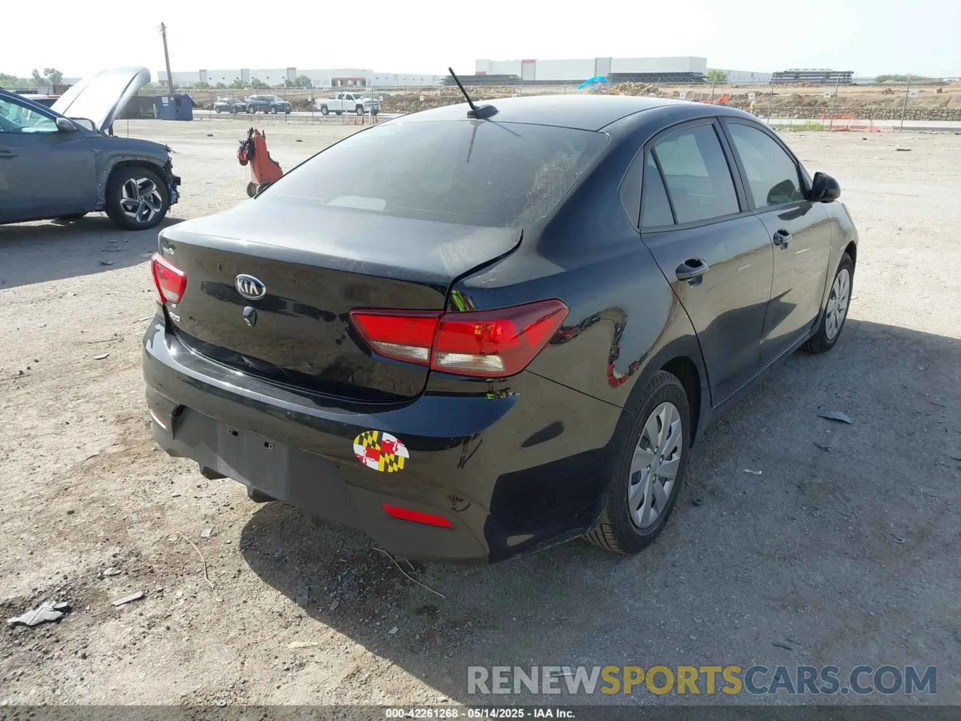 4 Фотография поврежденного автомобиля 3KPA24AD0LE362753 KIA RIO 2020