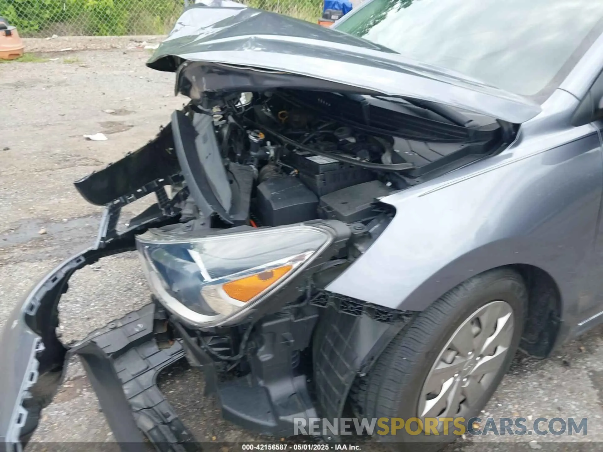 20 Photograph of a damaged car 3KPA24AD1LE262502 KIA RIO 2020