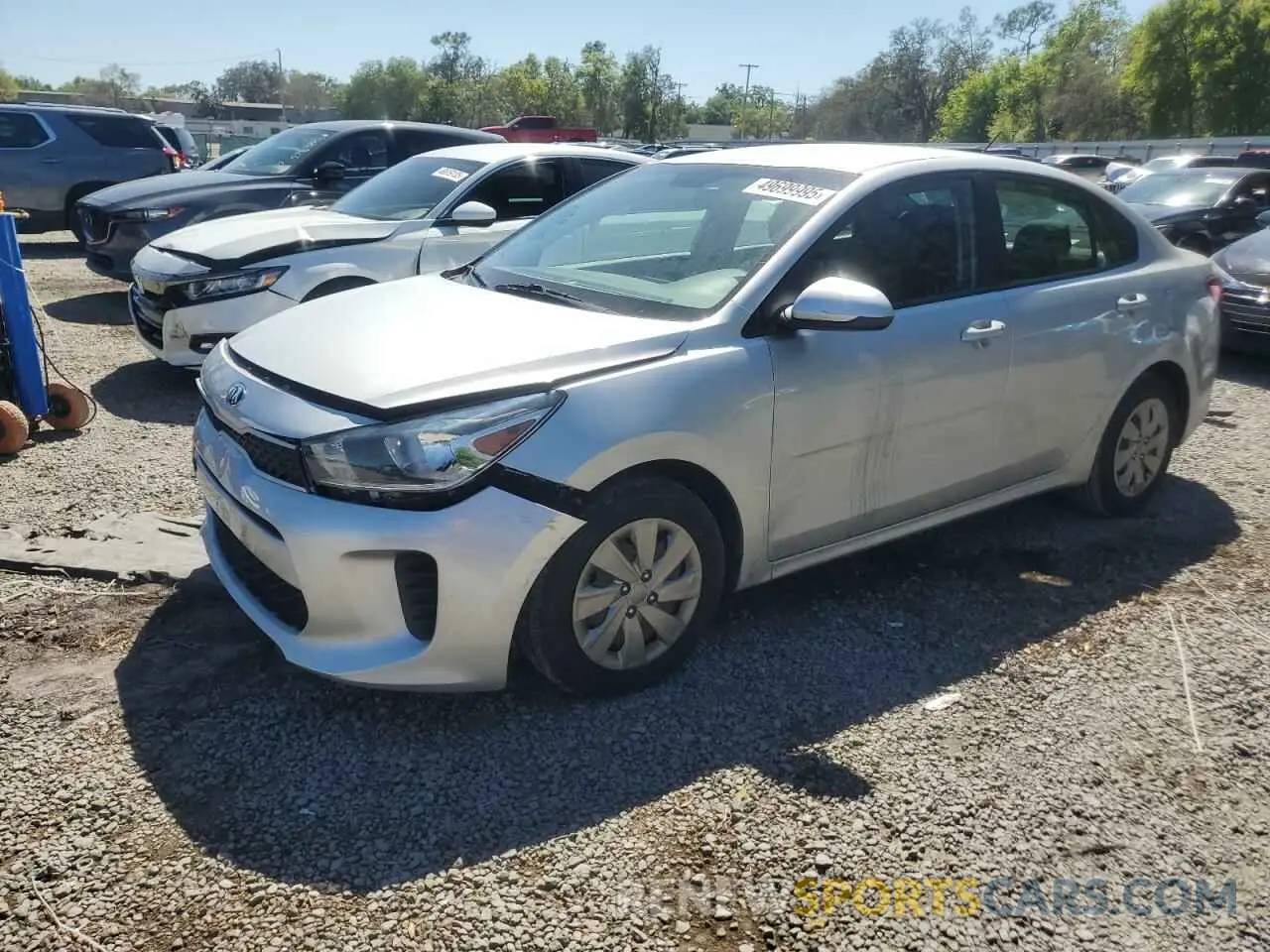 1 Photograph of a damaged car 3KPA24AD1LE284001 KIA RIO 2020