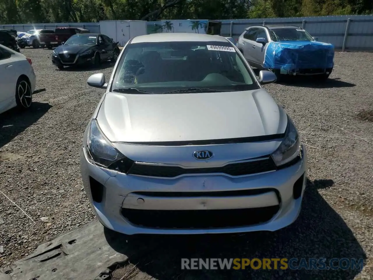 5 Photograph of a damaged car 3KPA24AD1LE284001 KIA RIO 2020
