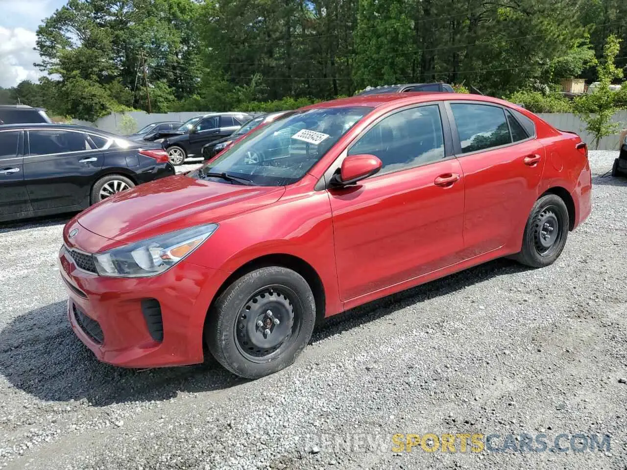 1 Photograph of a damaged car 3KPA24AD1LE289067 KIA RIO 2020