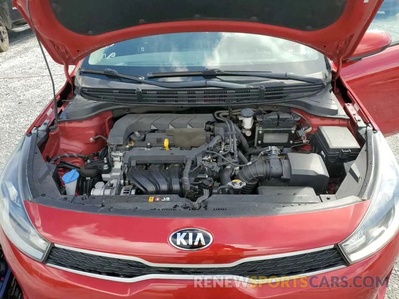 11 Photograph of a damaged car 3KPA24AD1LE289067 KIA RIO 2020