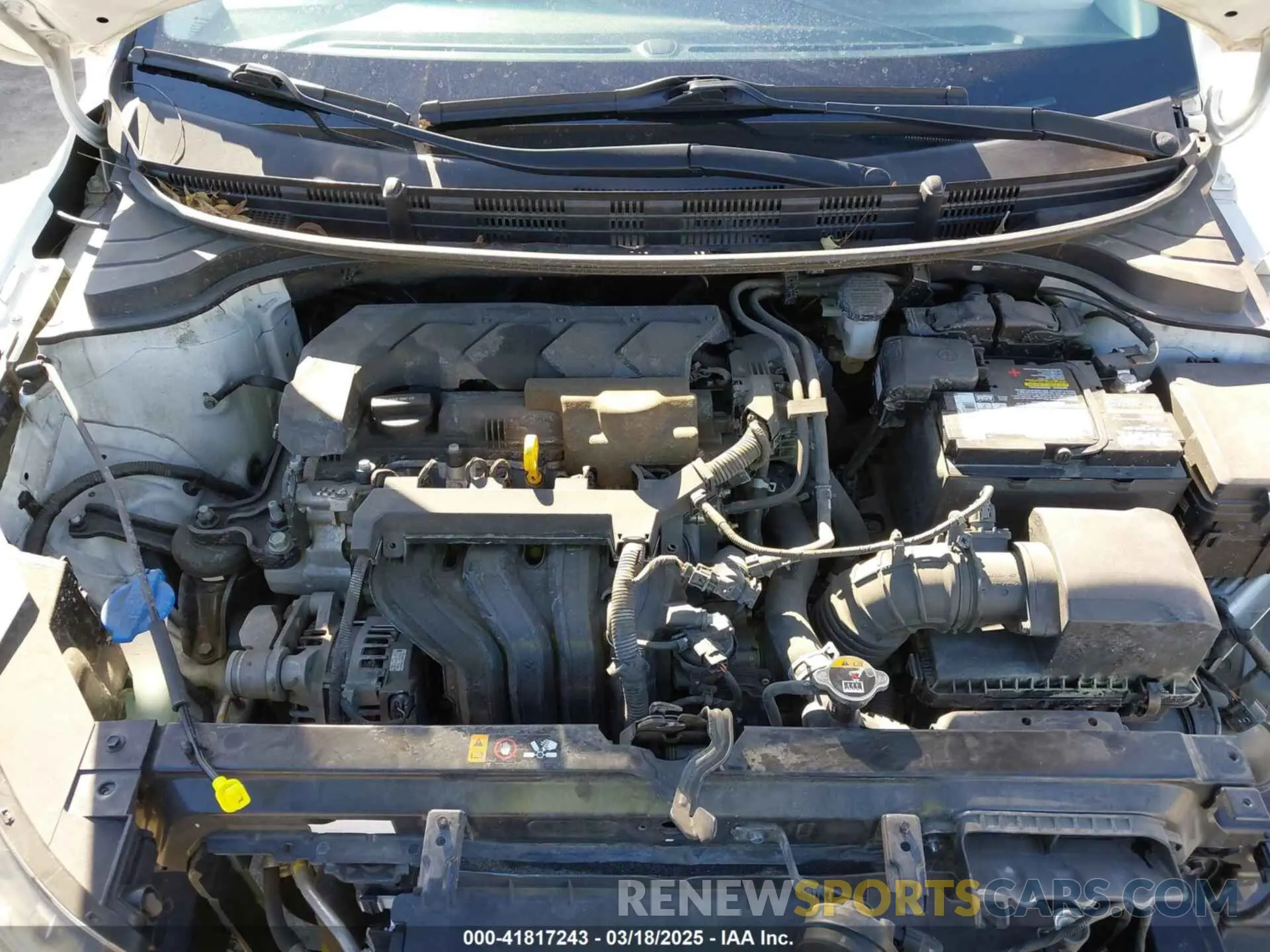 10 Photograph of a damaged car 3KPA24AD1LE313500 KIA RIO 2020