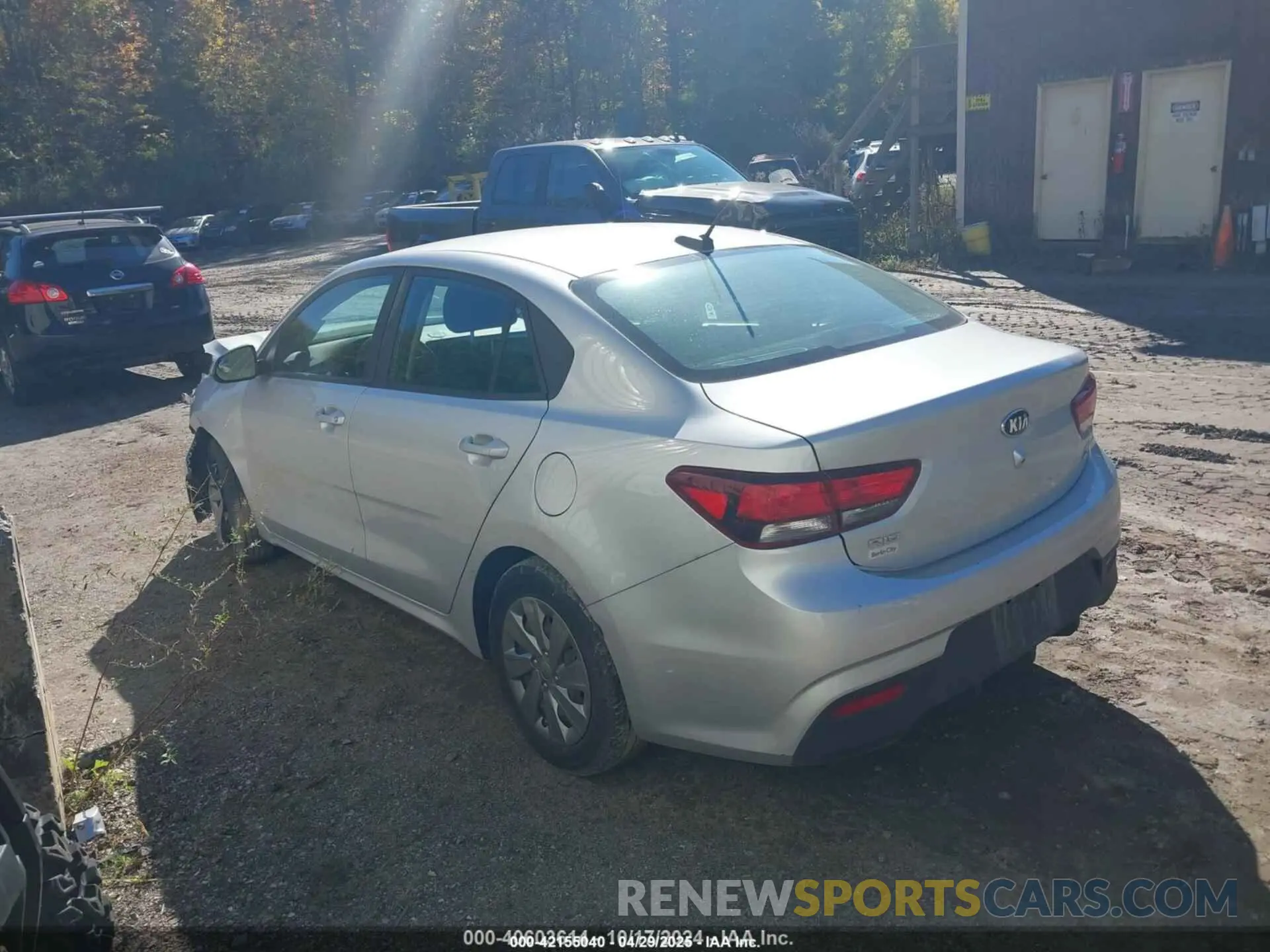 3 Photograph of a damaged car 3KPA24AD1LE315070 KIA RIO 2020