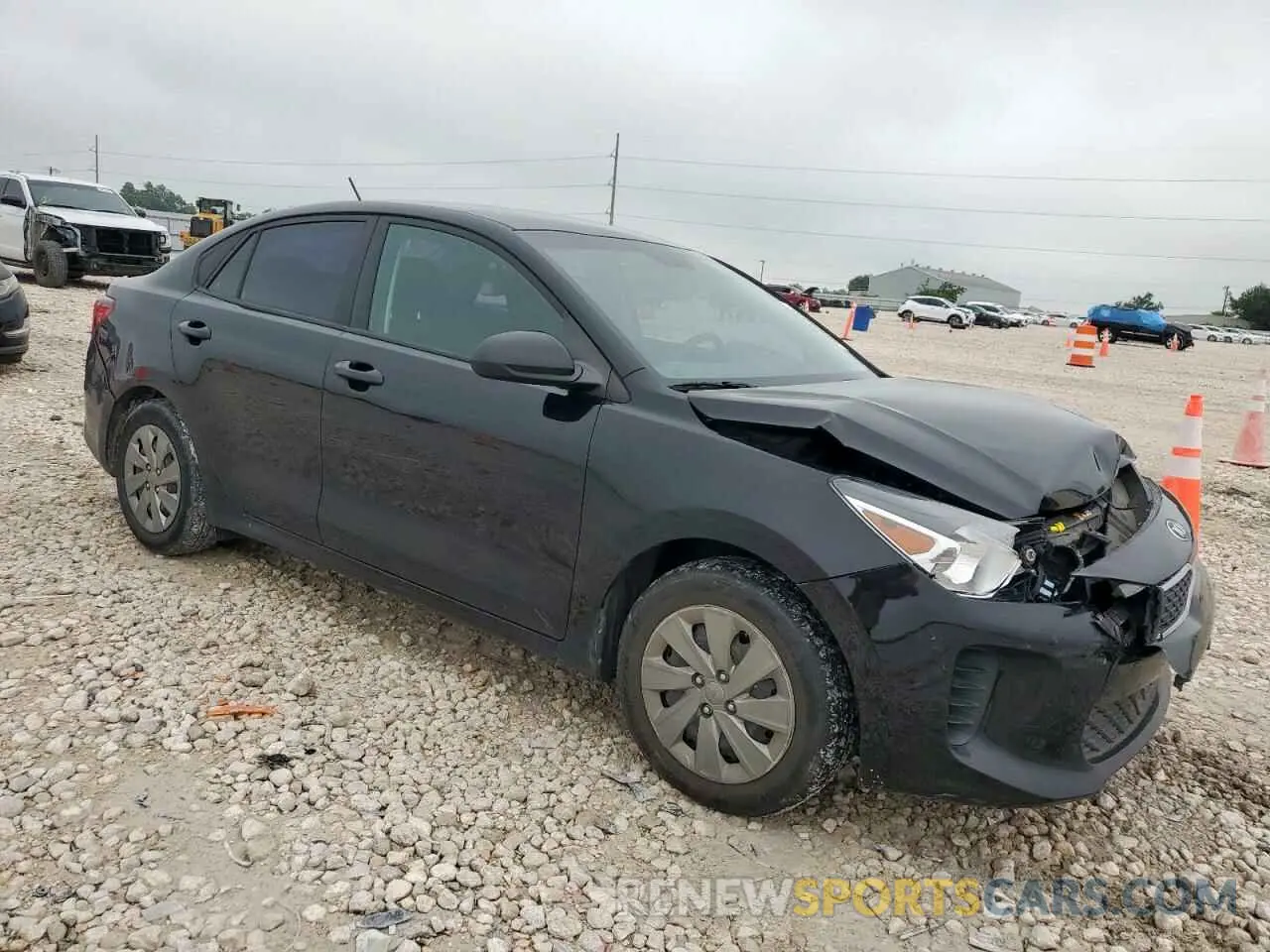 4 Фотография поврежденного автомобиля 3KPA24AD1LE335853 KIA RIO 2020