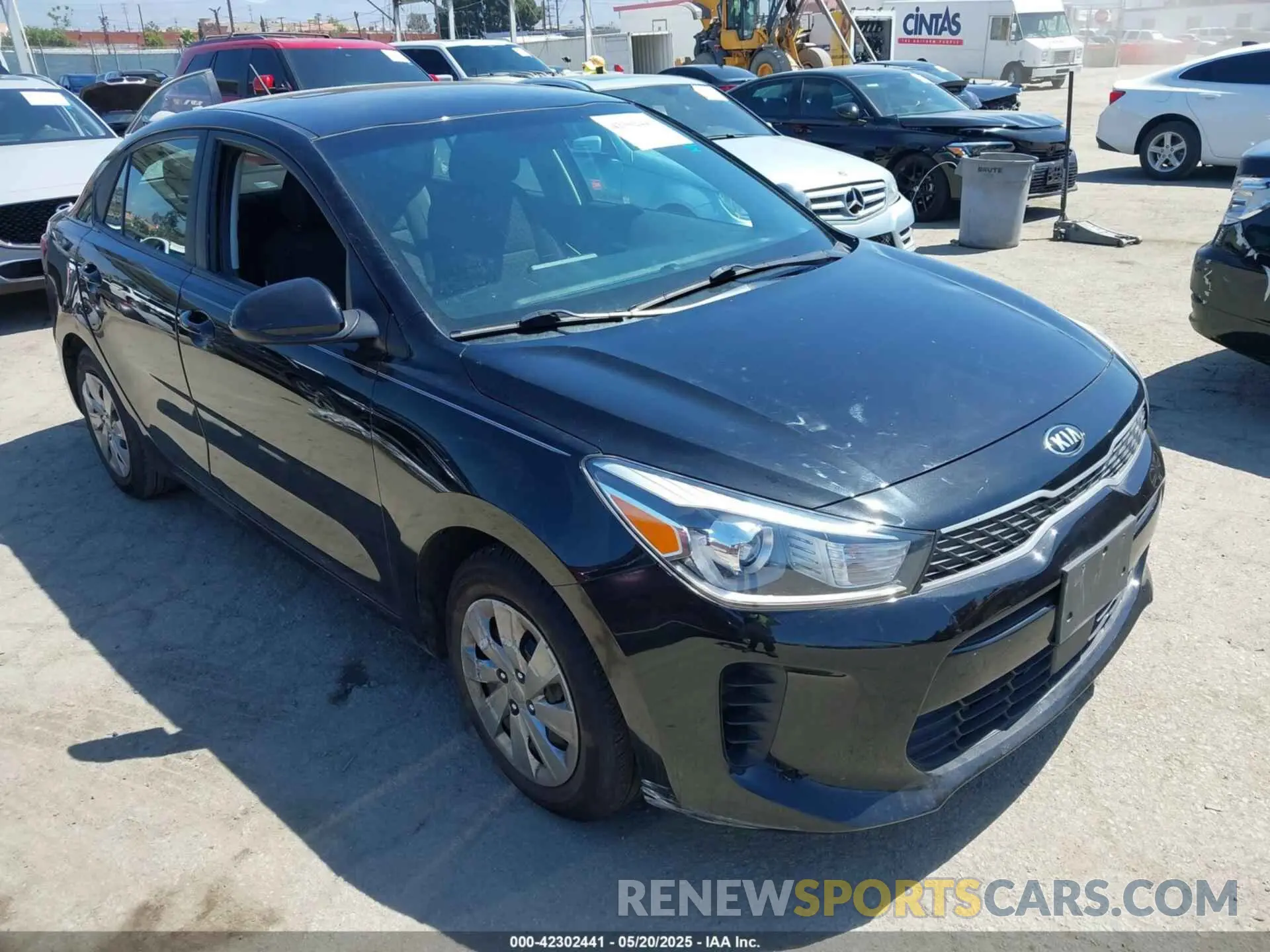 1 Photograph of a damaged car 3KPA24AD1LE336419 KIA RIO 2020