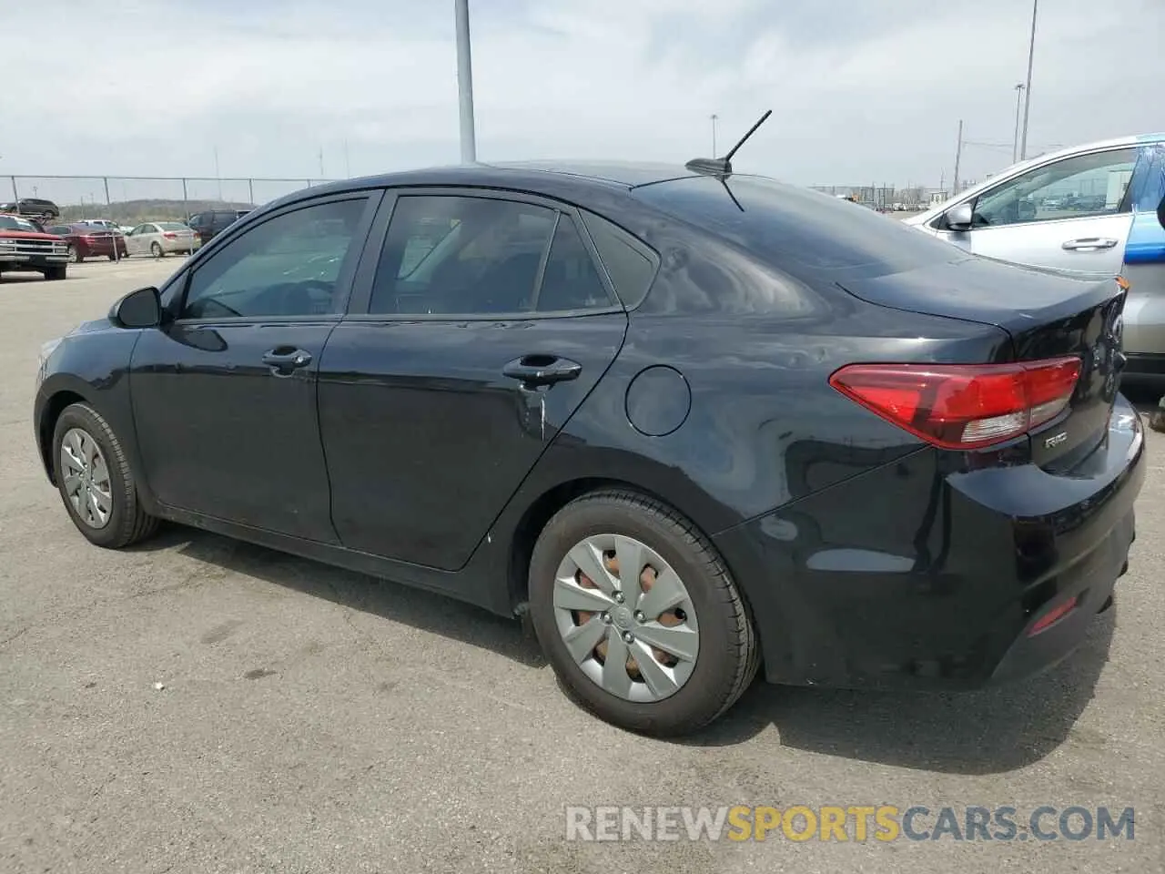 2 Photograph of a damaged car 3KPA24AD1LE337277 KIA RIO 2020