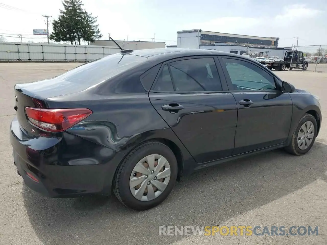 3 Photograph of a damaged car 3KPA24AD1LE337277 KIA RIO 2020