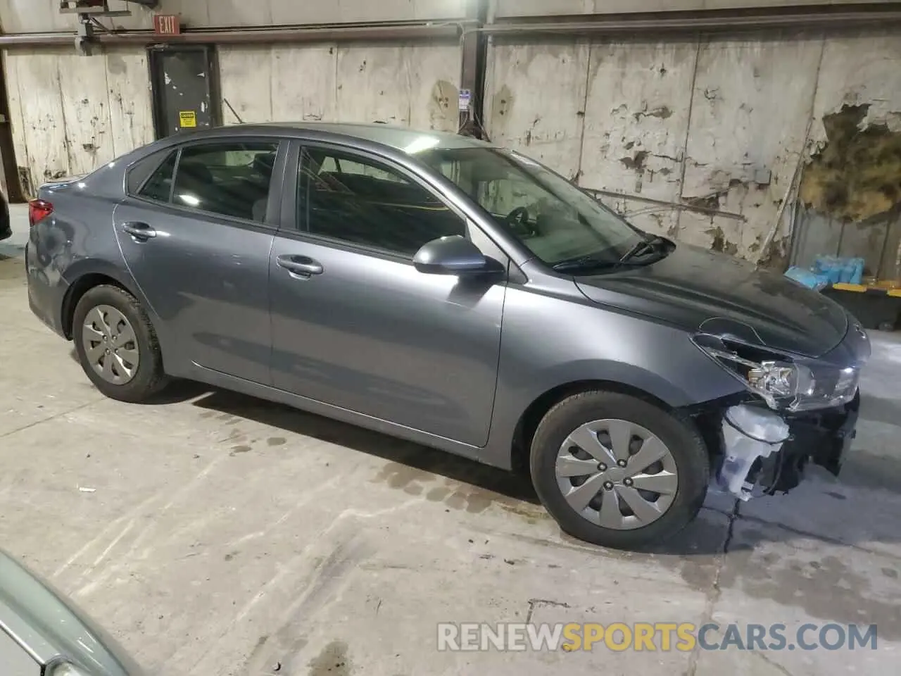 4 Photograph of a damaged car 3KPA24AD2LE258796 KIA RIO 2020