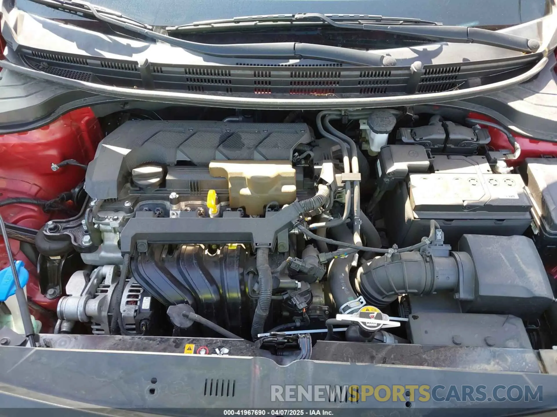 10 Фотография поврежденного автомобиля 3KPA24AD2LE258927 KIA RIO 2020