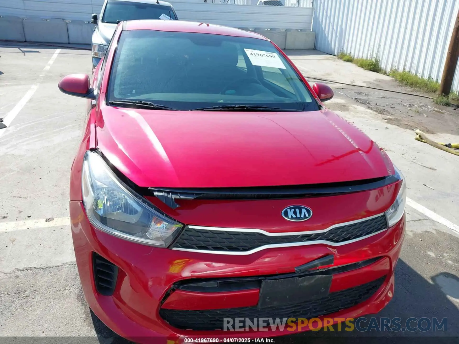 12 Фотография поврежденного автомобиля 3KPA24AD2LE258927 KIA RIO 2020