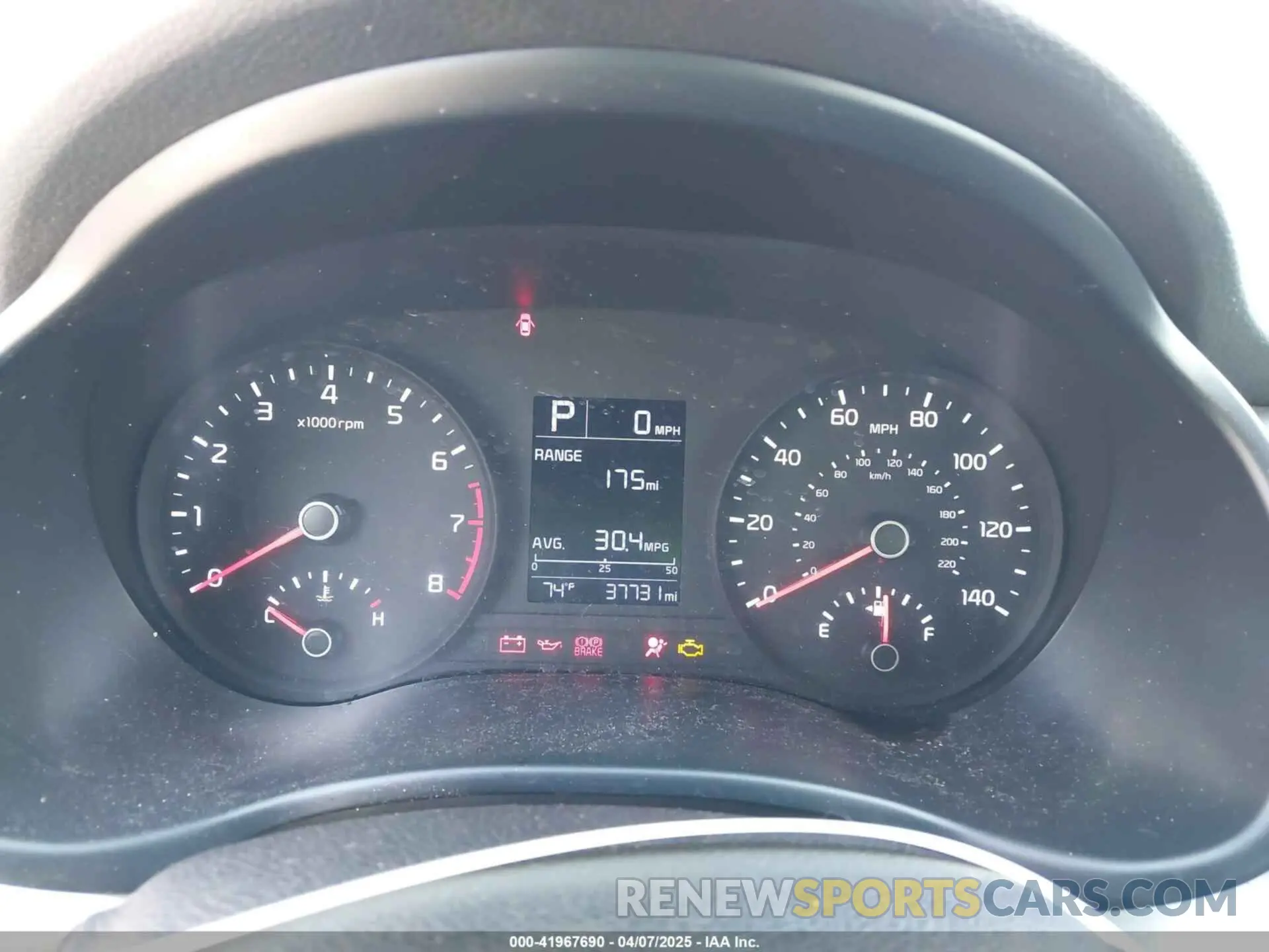 7 Фотография поврежденного автомобиля 3KPA24AD2LE258927 KIA RIO 2020