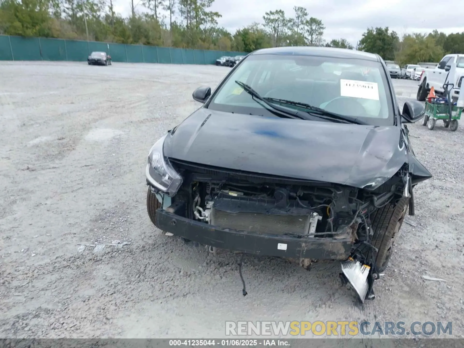 11 Photograph of a damaged car 3KPA24AD2LE319385 KIA RIO 2020