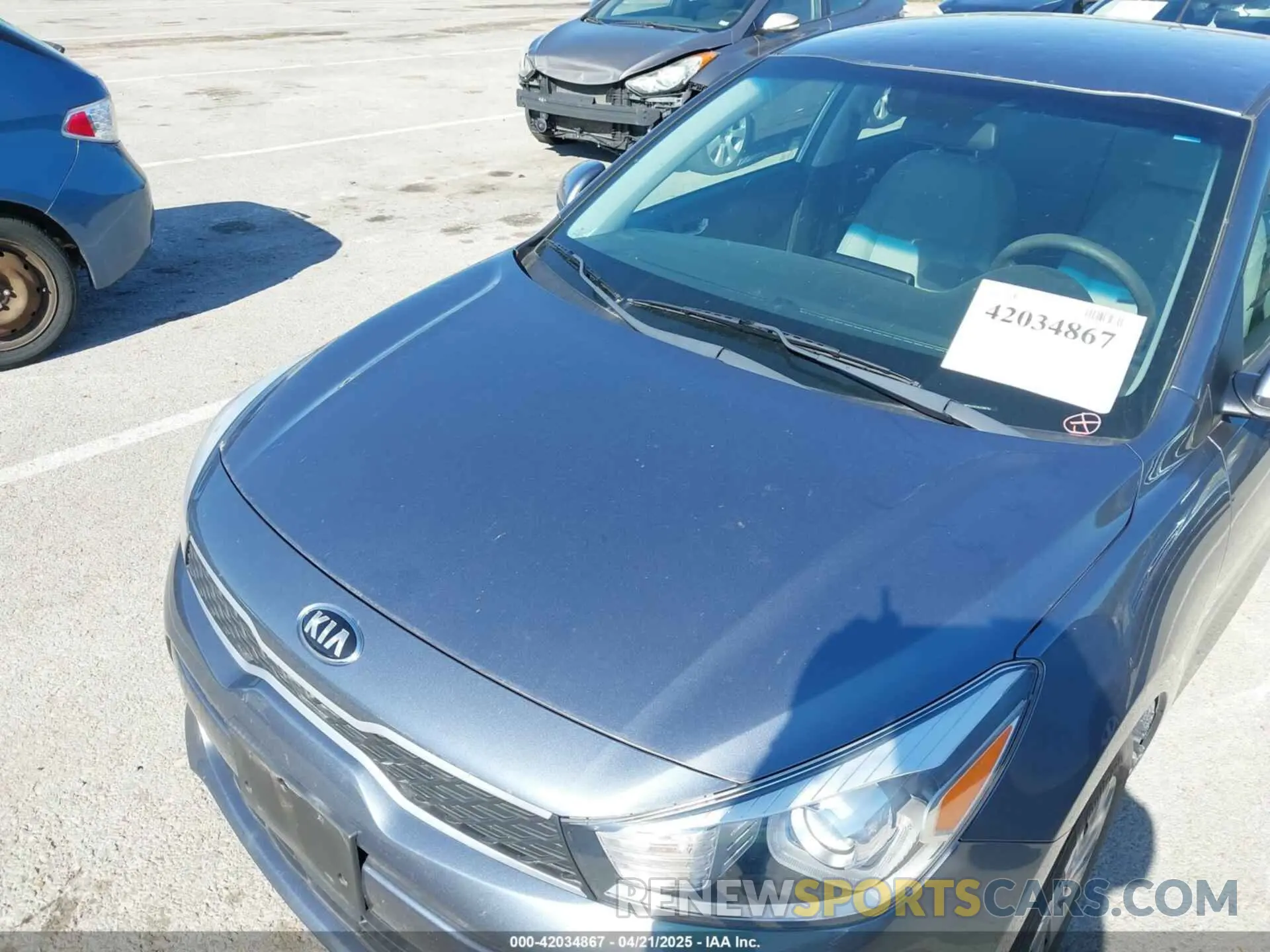 17 Photograph of a damaged car 3KPA24AD3LE288762 KIA RIO 2020