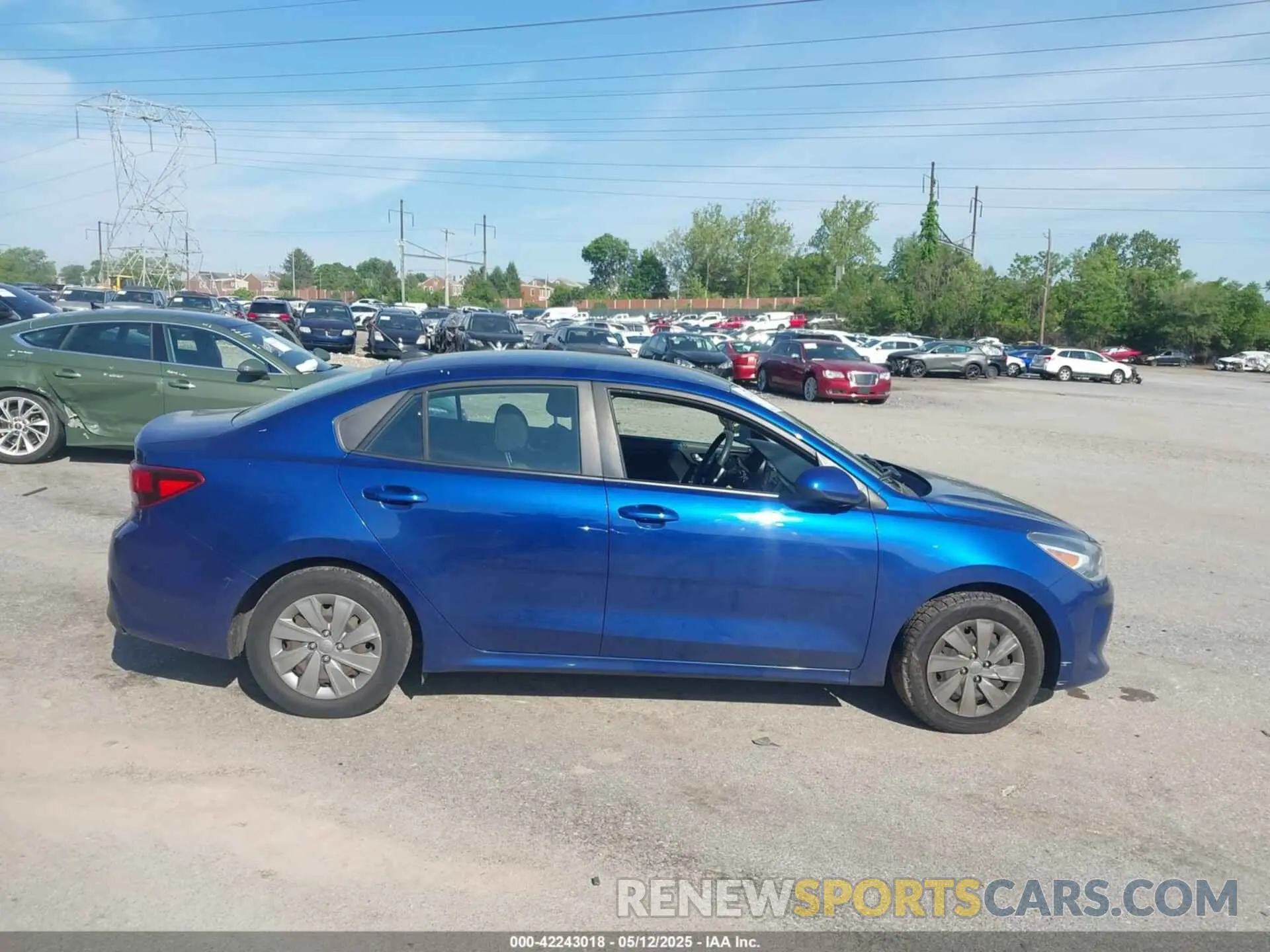 13 Photograph of a damaged car 3KPA24AD3LE295288 KIA RIO 2020