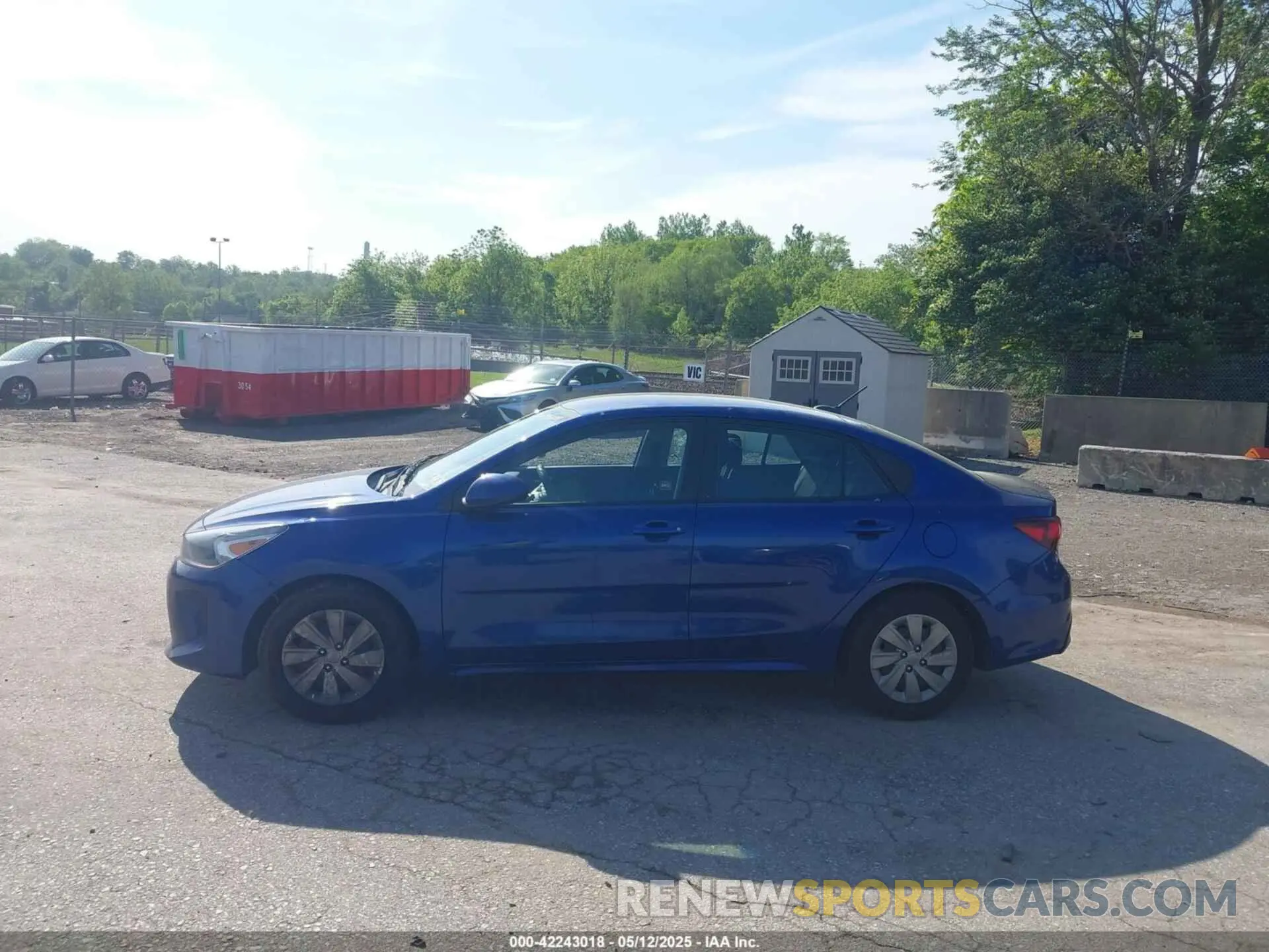 14 Photograph of a damaged car 3KPA24AD3LE295288 KIA RIO 2020