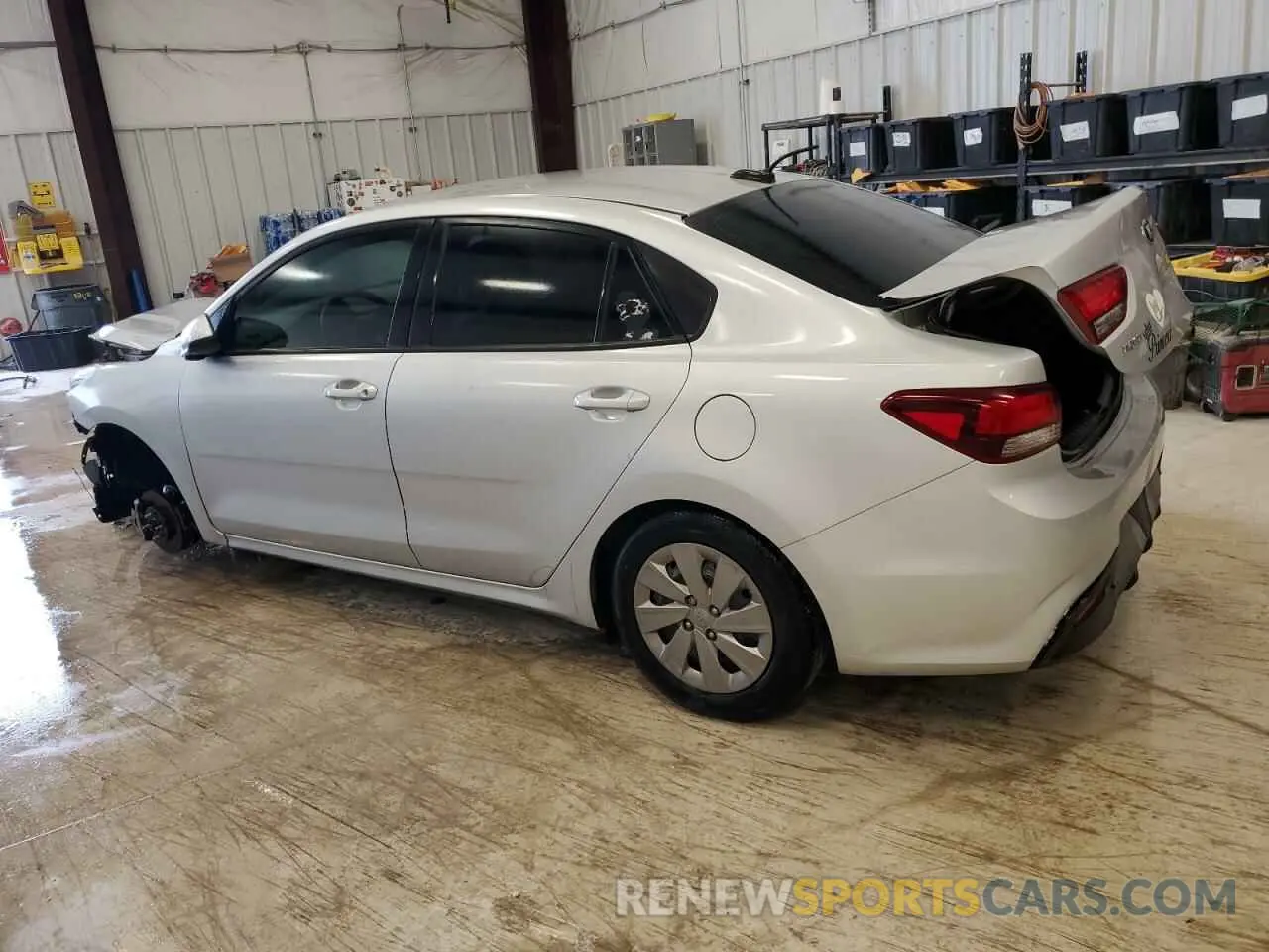 2 Photograph of a damaged car 3KPA24AD3LE326331 KIA RIO 2020