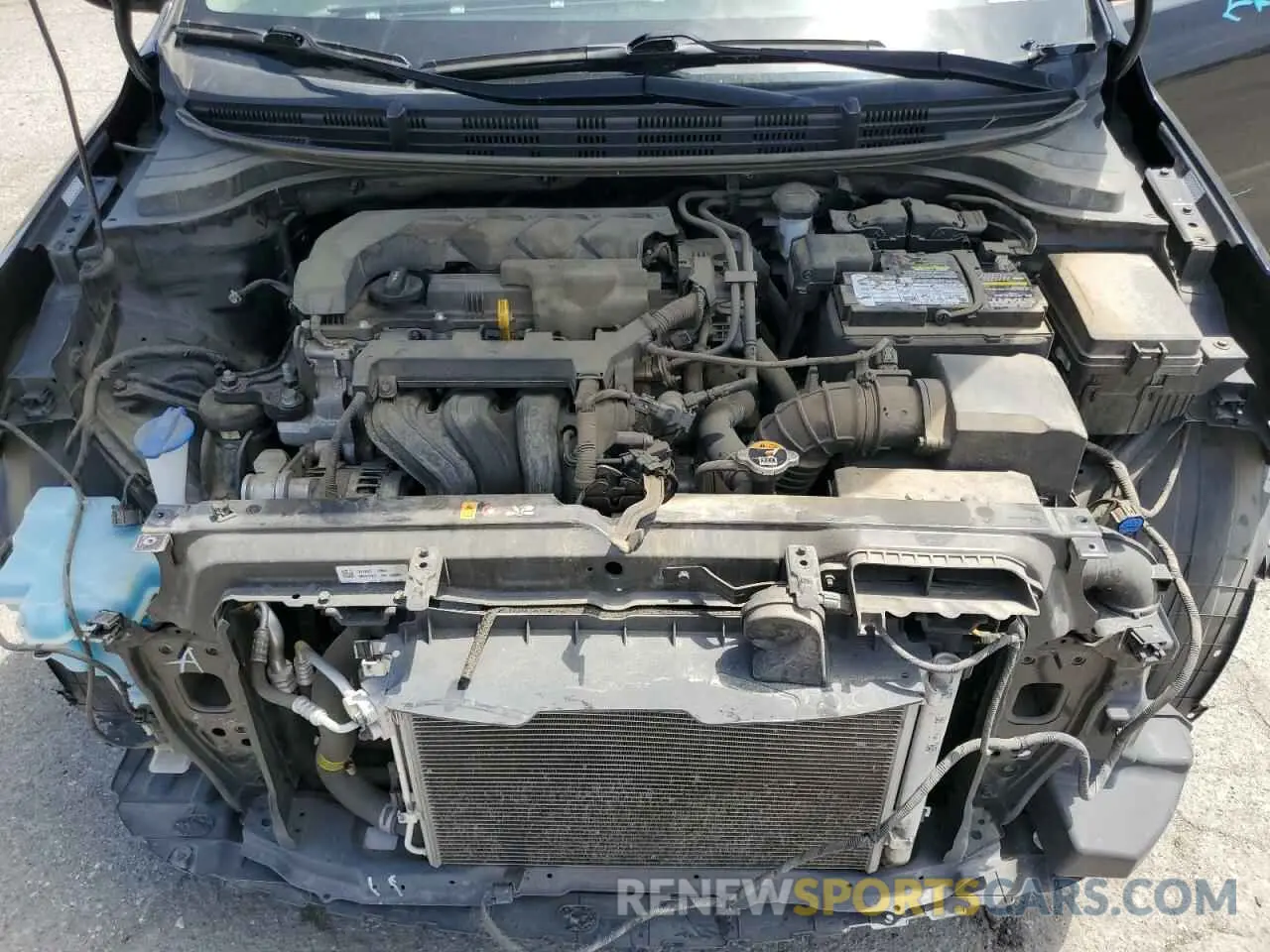 11 Photograph of a damaged car 3KPA24AD4LE260551 KIA RIO 2020