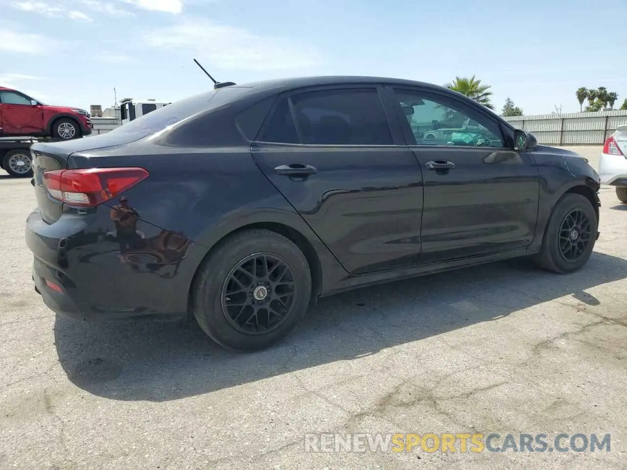 3 Photograph of a damaged car 3KPA24AD4LE260551 KIA RIO 2020