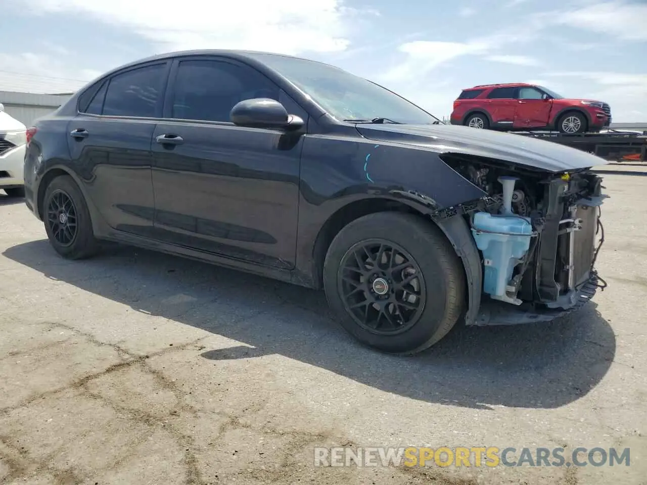 4 Photograph of a damaged car 3KPA24AD4LE260551 KIA RIO 2020