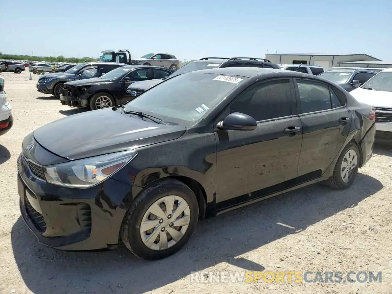 1 Photograph of a damaged car 3KPA24AD4LE268231 KIA RIO 2020