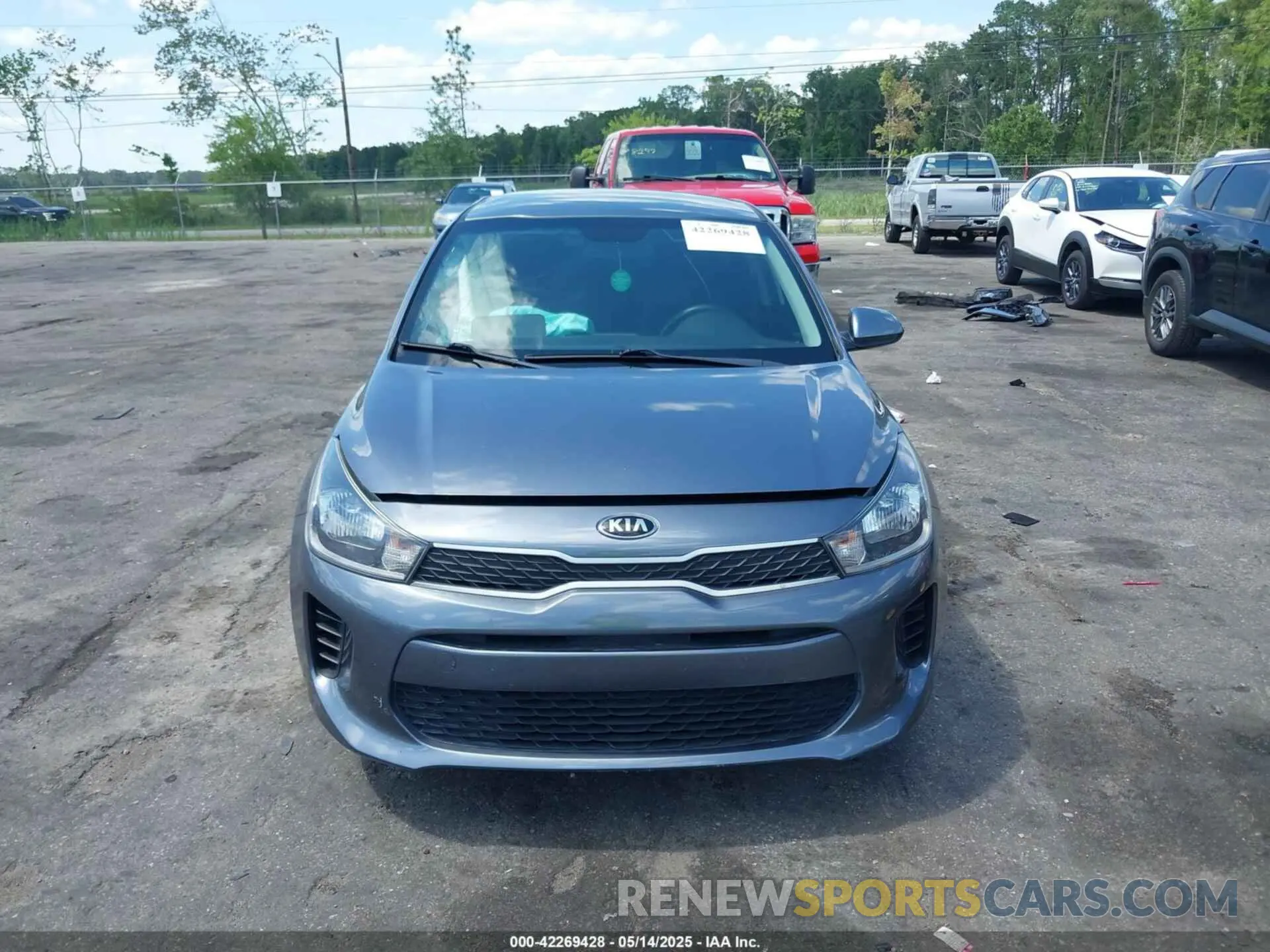 12 Фотография поврежденного автомобиля 3KPA24AD4LE284848 KIA RIO 2020