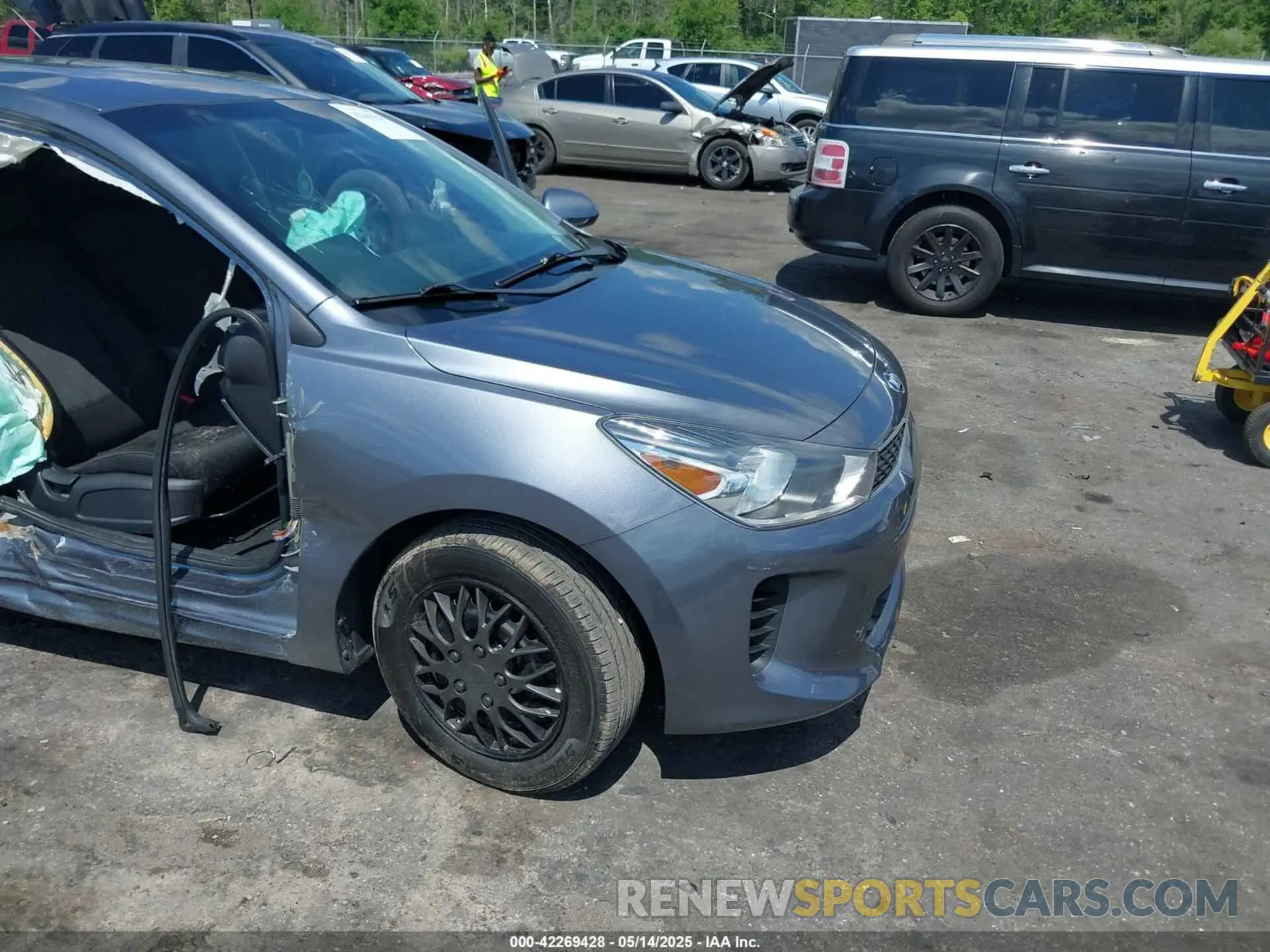 6 Фотография поврежденного автомобиля 3KPA24AD4LE284848 KIA RIO 2020