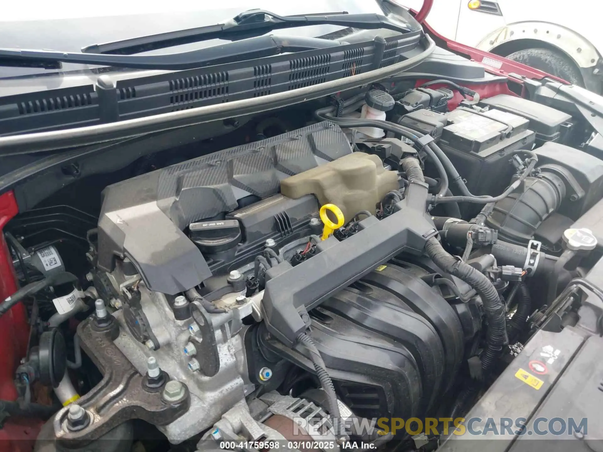 10 Photograph of a damaged car 3KPA24AD4LE295817 KIA RIO 2020