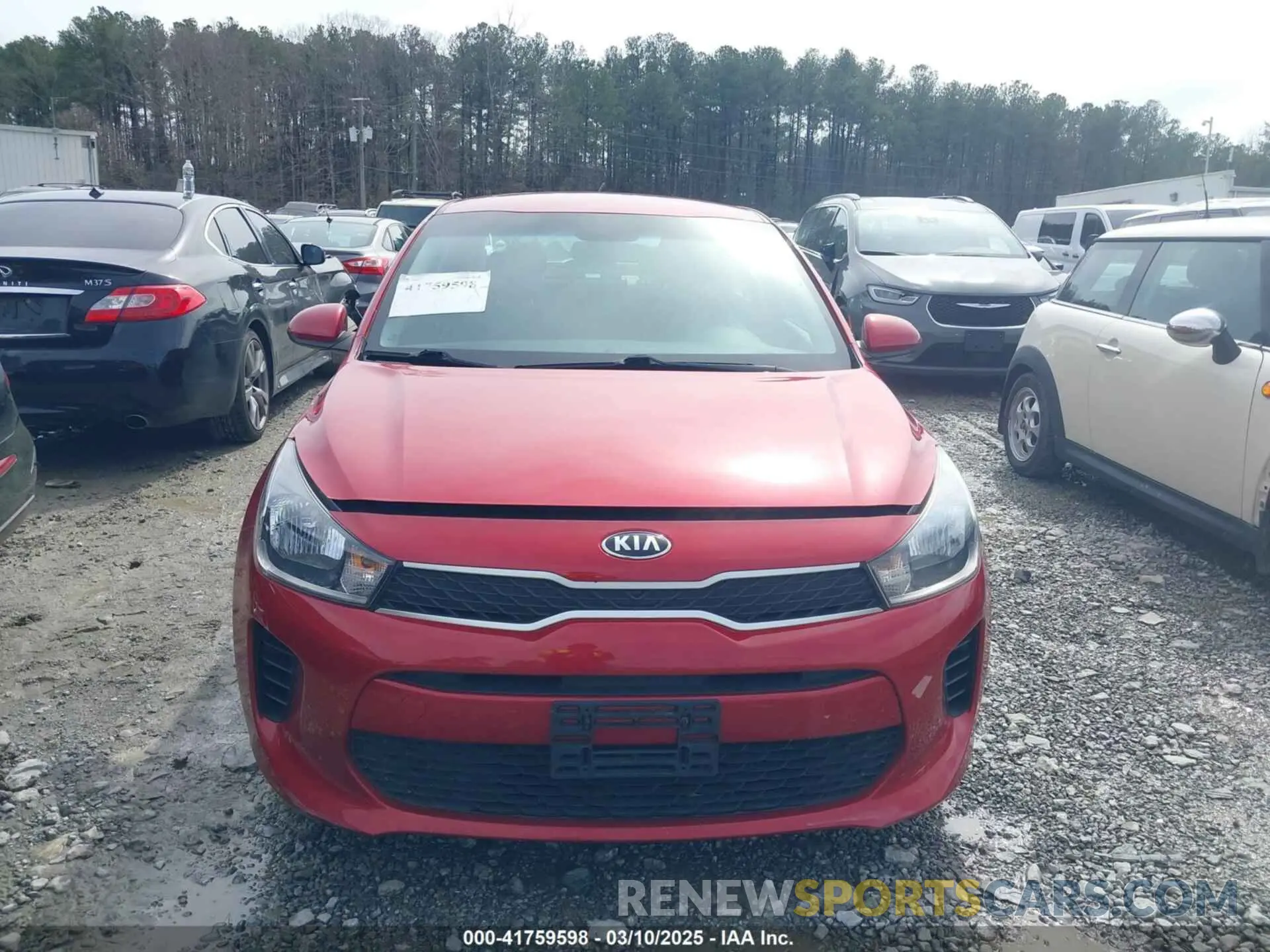 12 Photograph of a damaged car 3KPA24AD4LE295817 KIA RIO 2020