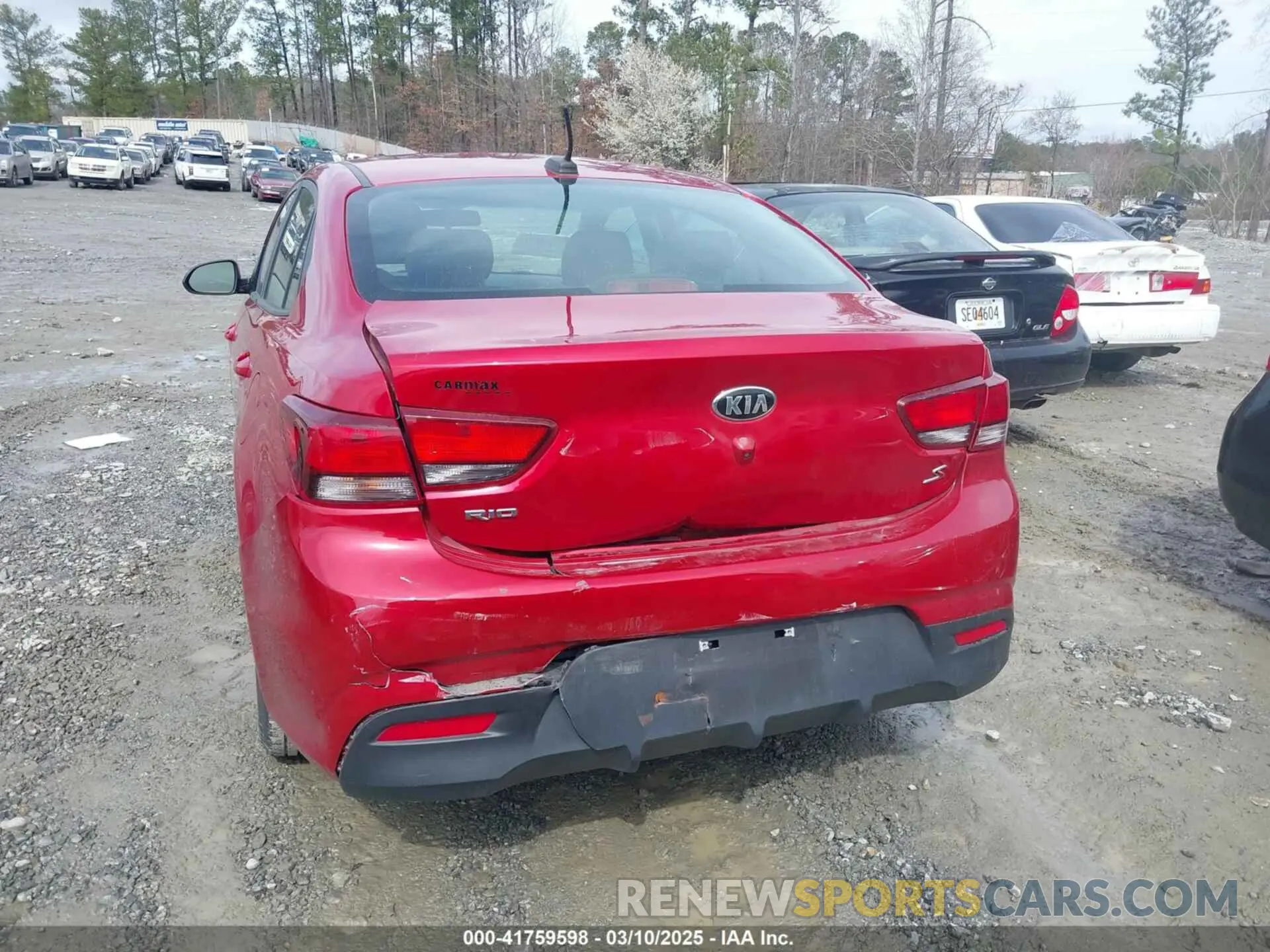 16 Photograph of a damaged car 3KPA24AD4LE295817 KIA RIO 2020