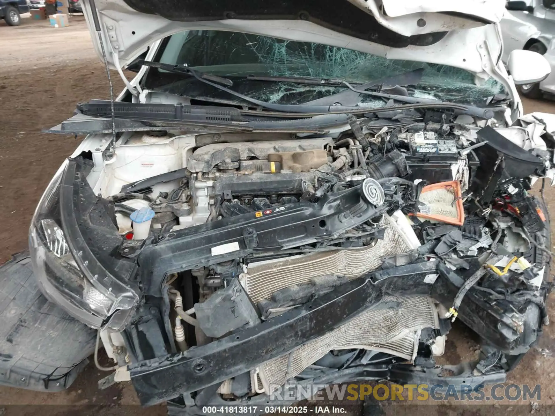 10 Photograph of a damaged car 3KPA24AD4LE334504 KIA RIO 2020