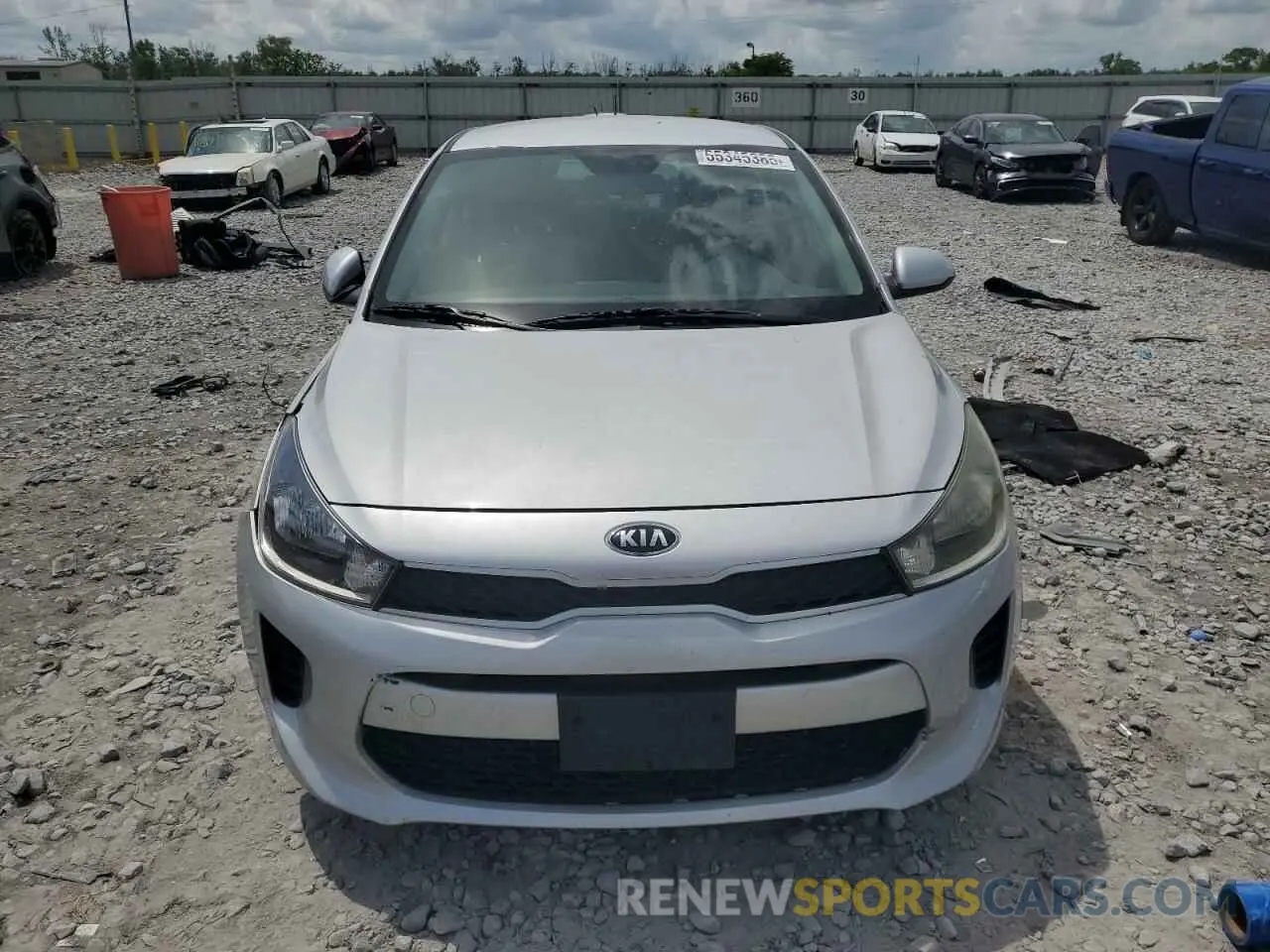 5 Photograph of a damaged car 3KPA24AD4LE363484 KIA RIO 2020