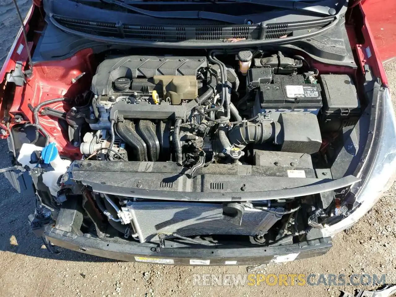 12 Photograph of a damaged car 3KPA24AD5LE284583 KIA RIO 2020
