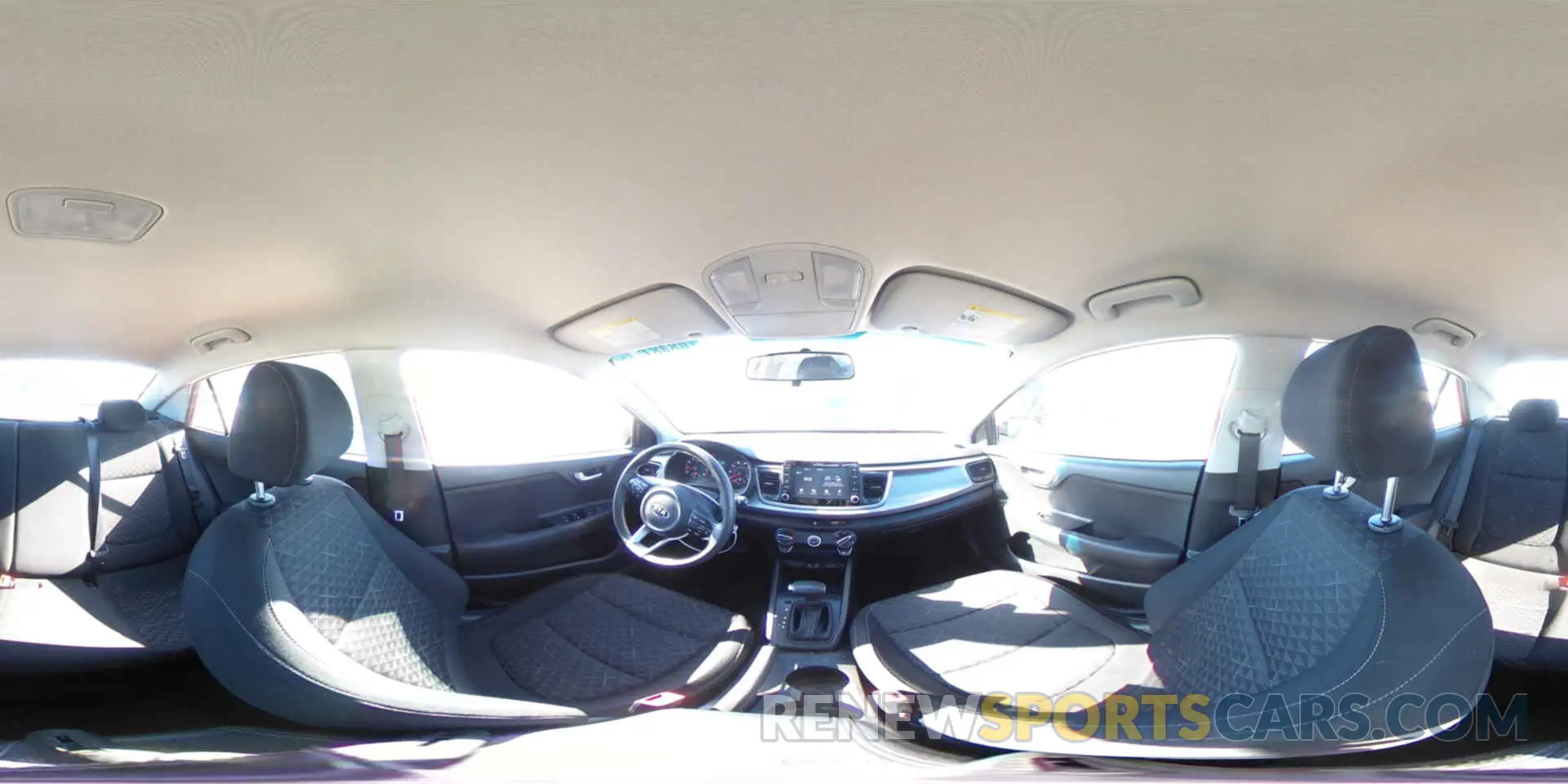 13 Photograph of a damaged car 3KPA24AD5LE284583 KIA RIO 2020
