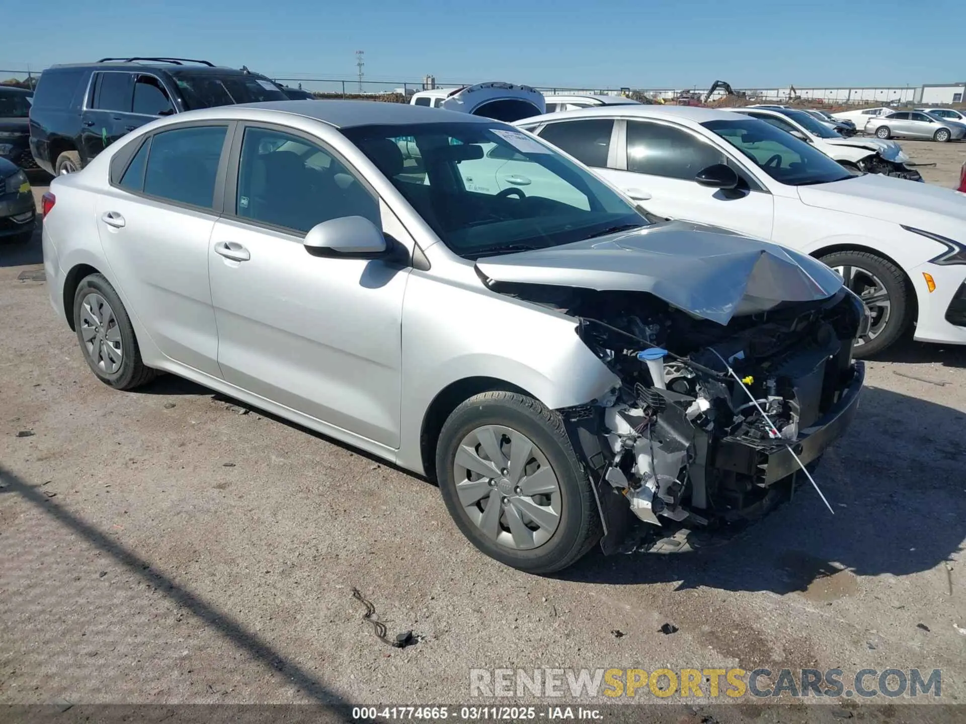 1 Фотография поврежденного автомобиля 3KPA24AD5LE307716 KIA RIO 2020