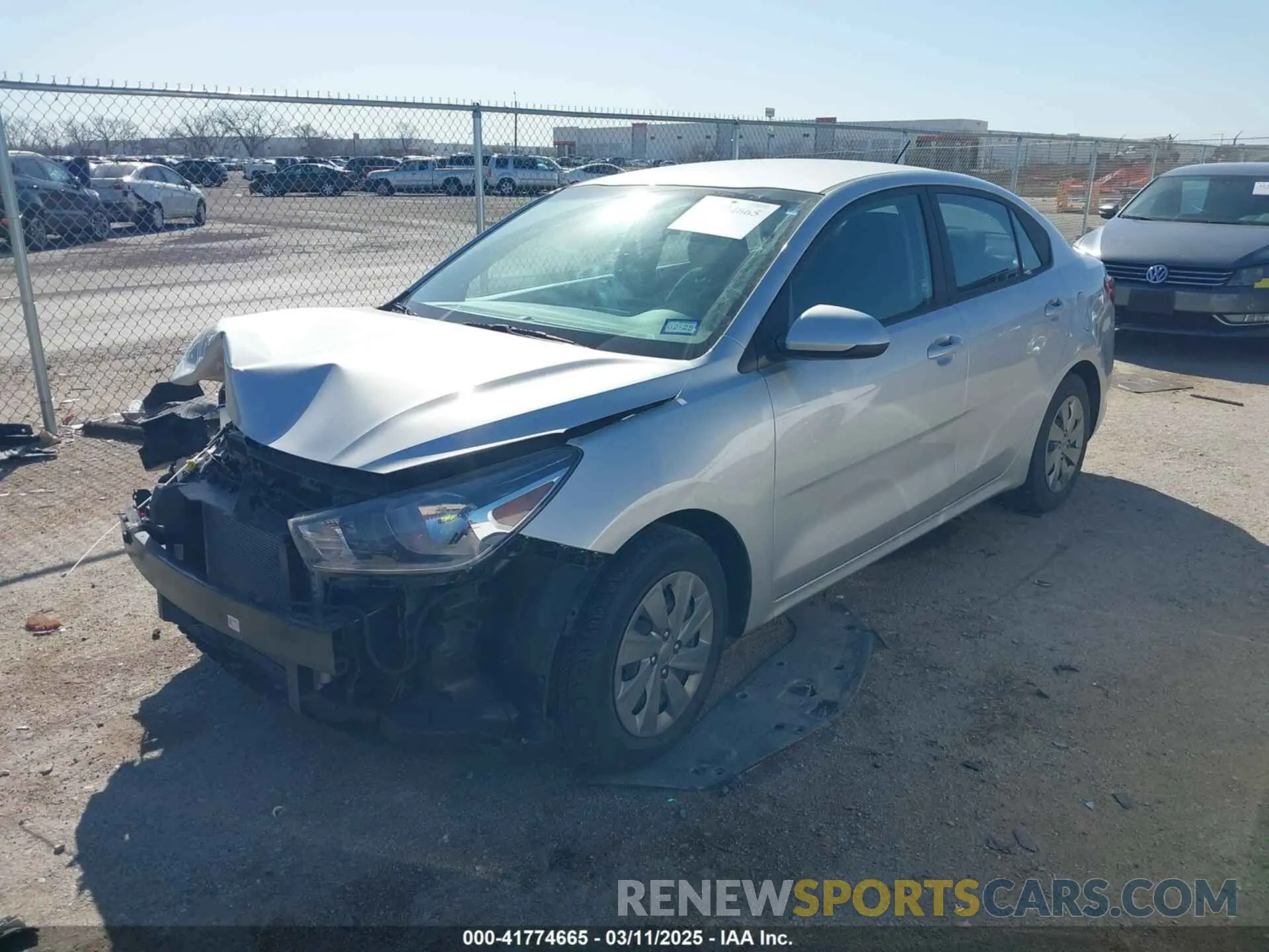 2 Фотография поврежденного автомобиля 3KPA24AD5LE307716 KIA RIO 2020